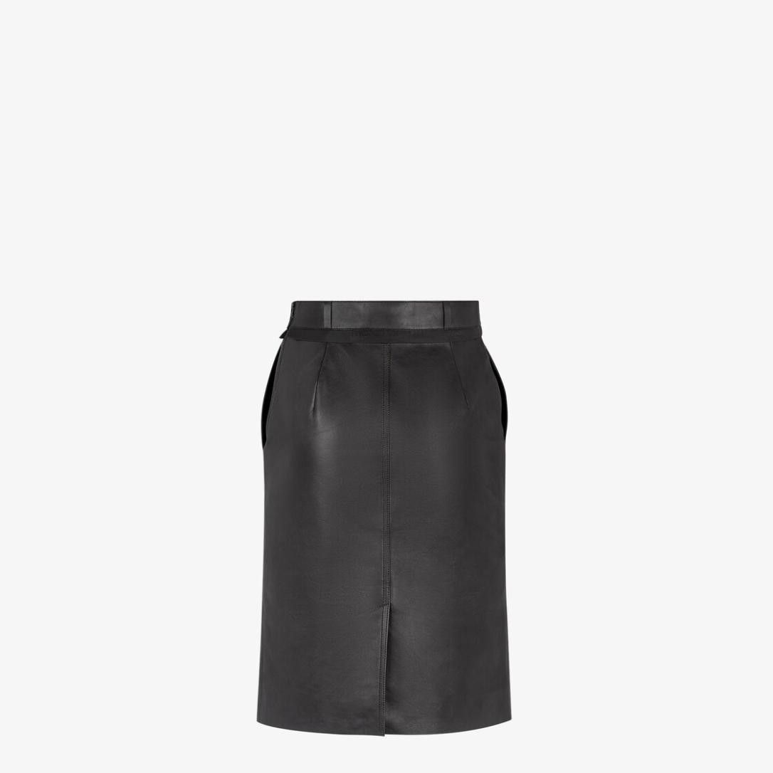 Fendi o1loc1c0824 Skirt in Black Size 30" / US 8 / IT 44 - 2 Thumbnail