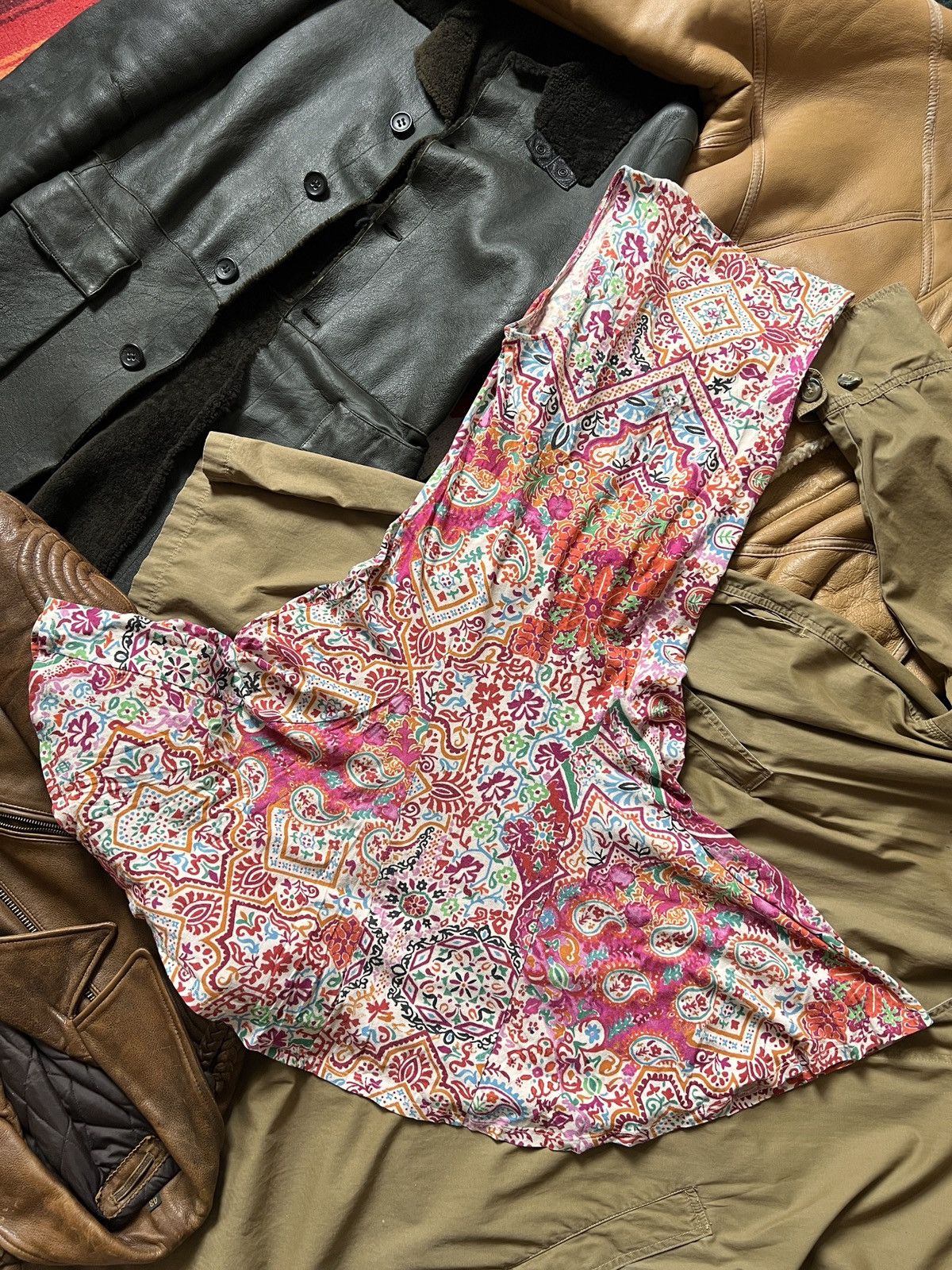 Lauren Ralph Lauren Lauren Ralph Lauren Vintage Cotton Floral Print Maxi Dress Size XS / US 0-2 / IT 36-38 - 4 Thumbnail
