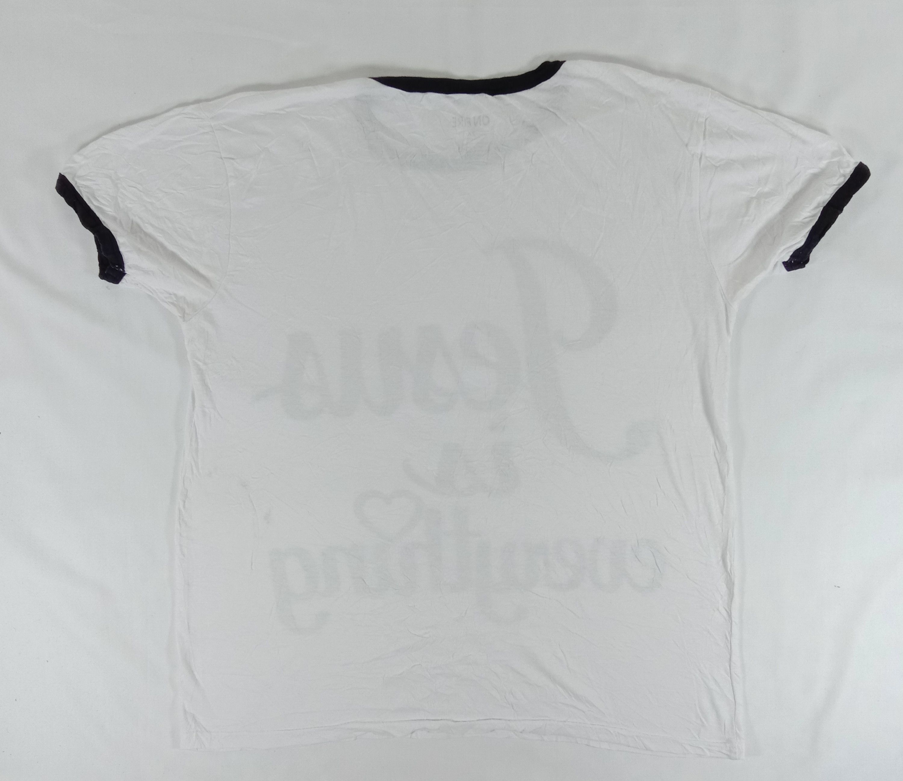 Vintage Vintage Jesus Is Everything Ringer T Shirt Size US L / EU 52-54 / 3 - 2 Thumbnail