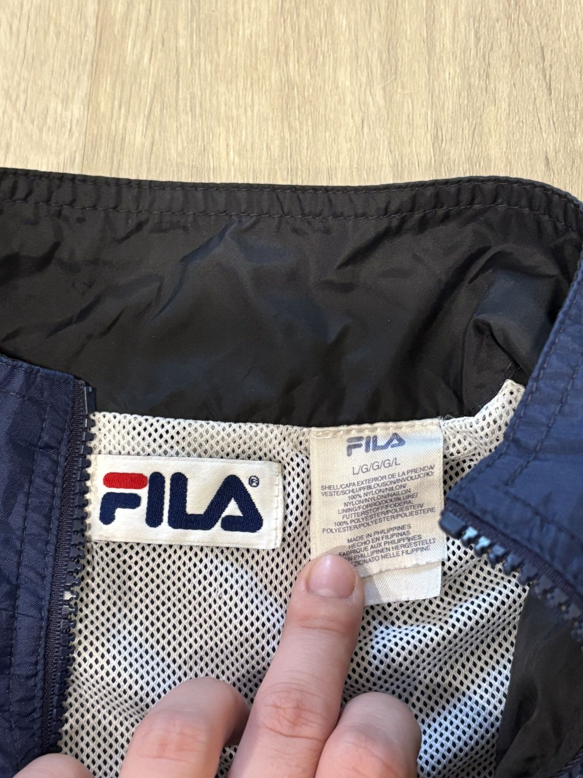 Fila 2000s FILA WINDBREAKER Size US L / EU 52-54 / 3 - 4 Thumbnail