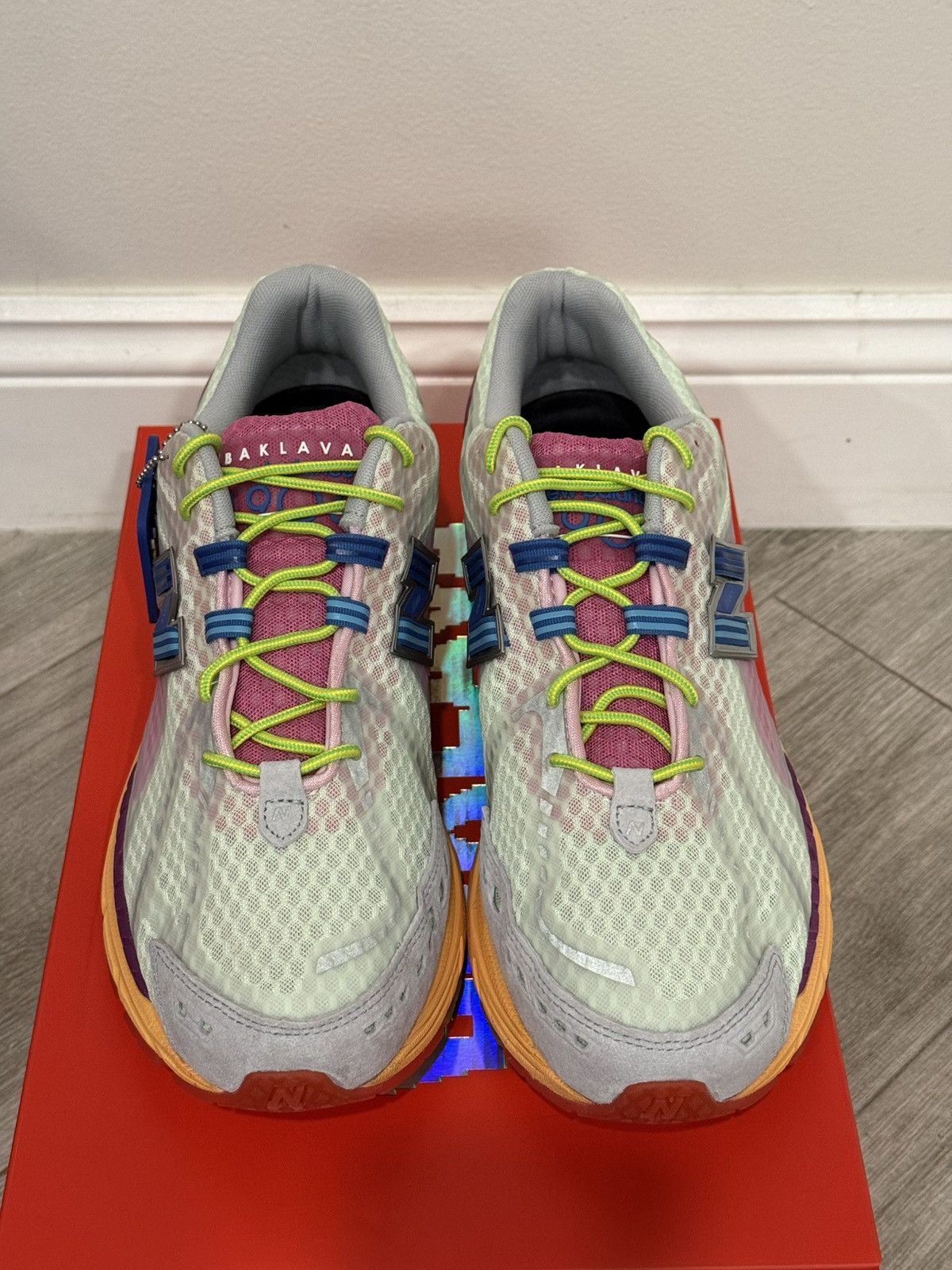 Action Bronson × New Balance Action Bronson New Balance 1906R Rosewater Green Pink Sz 12 Size US 12 / EU 45 - 6 Thumbnail
