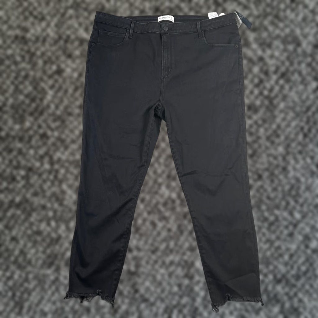 Abercrombie & Fitch Abercrombie & Fitch Womens Jeans 36x22 Blue Denim High Rise Super Skinny Ankle Pants Size 25" / US 0 / IT 36 - 1 Thumbnail