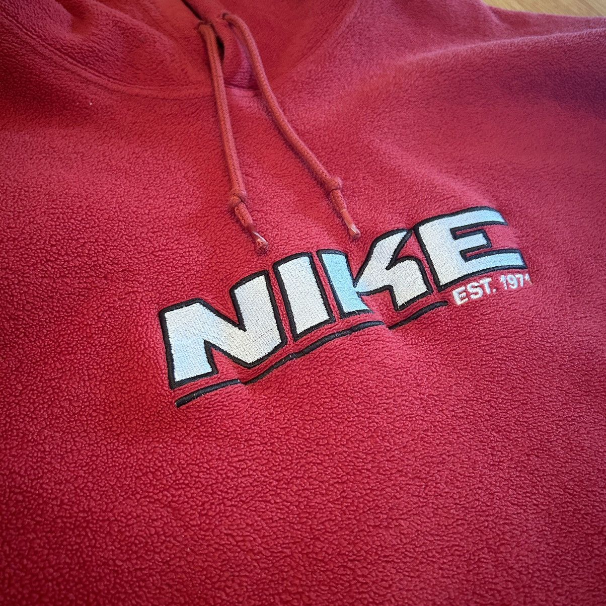 Nike × Vintage Vintage Nike Hoodie Size US XL / EU 56 / 4 - 2 Thumbnail