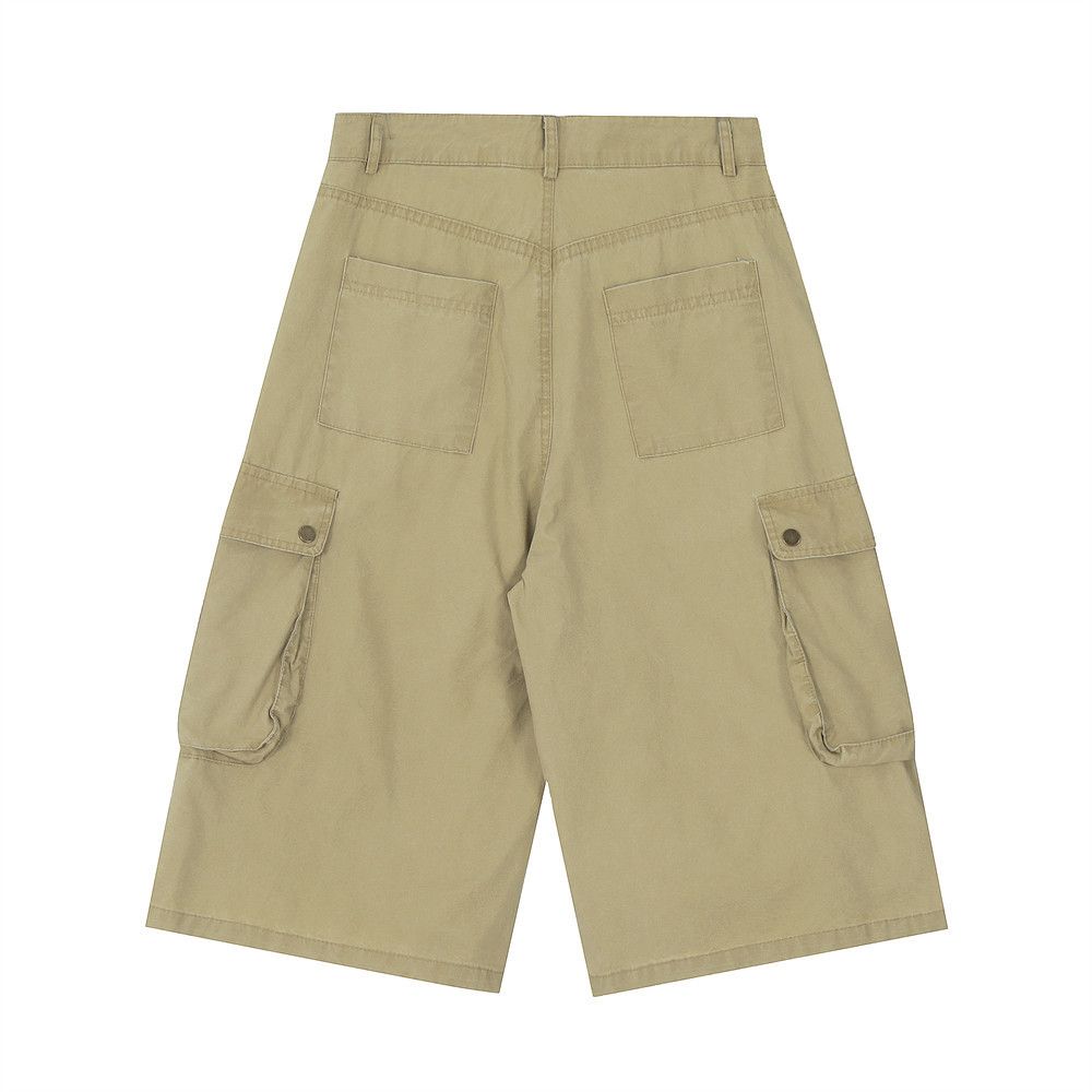 Japanese Brand × Vintage American loose casual multi-pocket washed work shorts Size US 32 / EU 48 - 1 Thumbnail