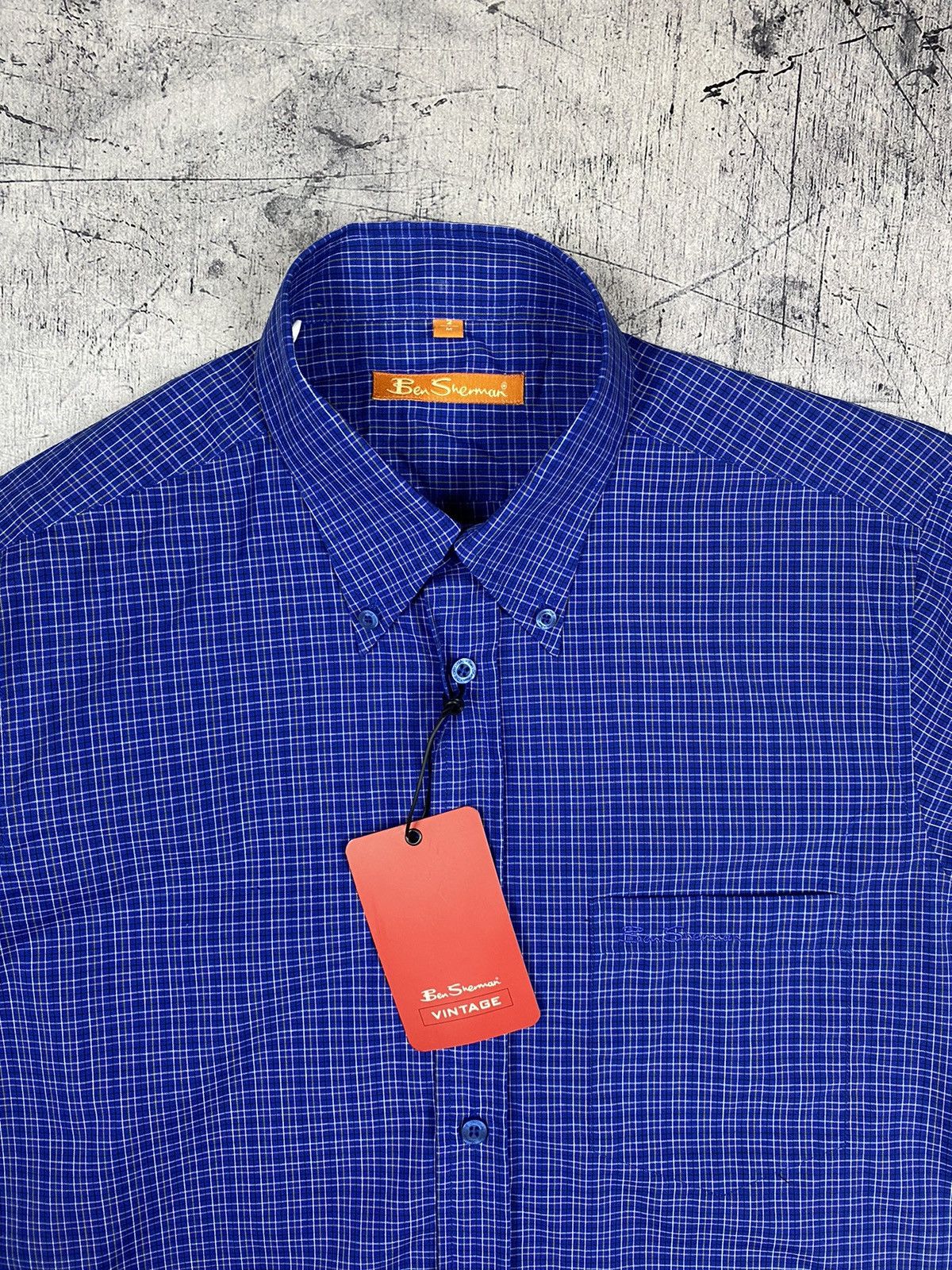 Ben Sherman × Designer NEW Ben Sherman Checked Designer Button Up Shirt Size US M / EU 48-50 / 2 - 7 Thumbnail