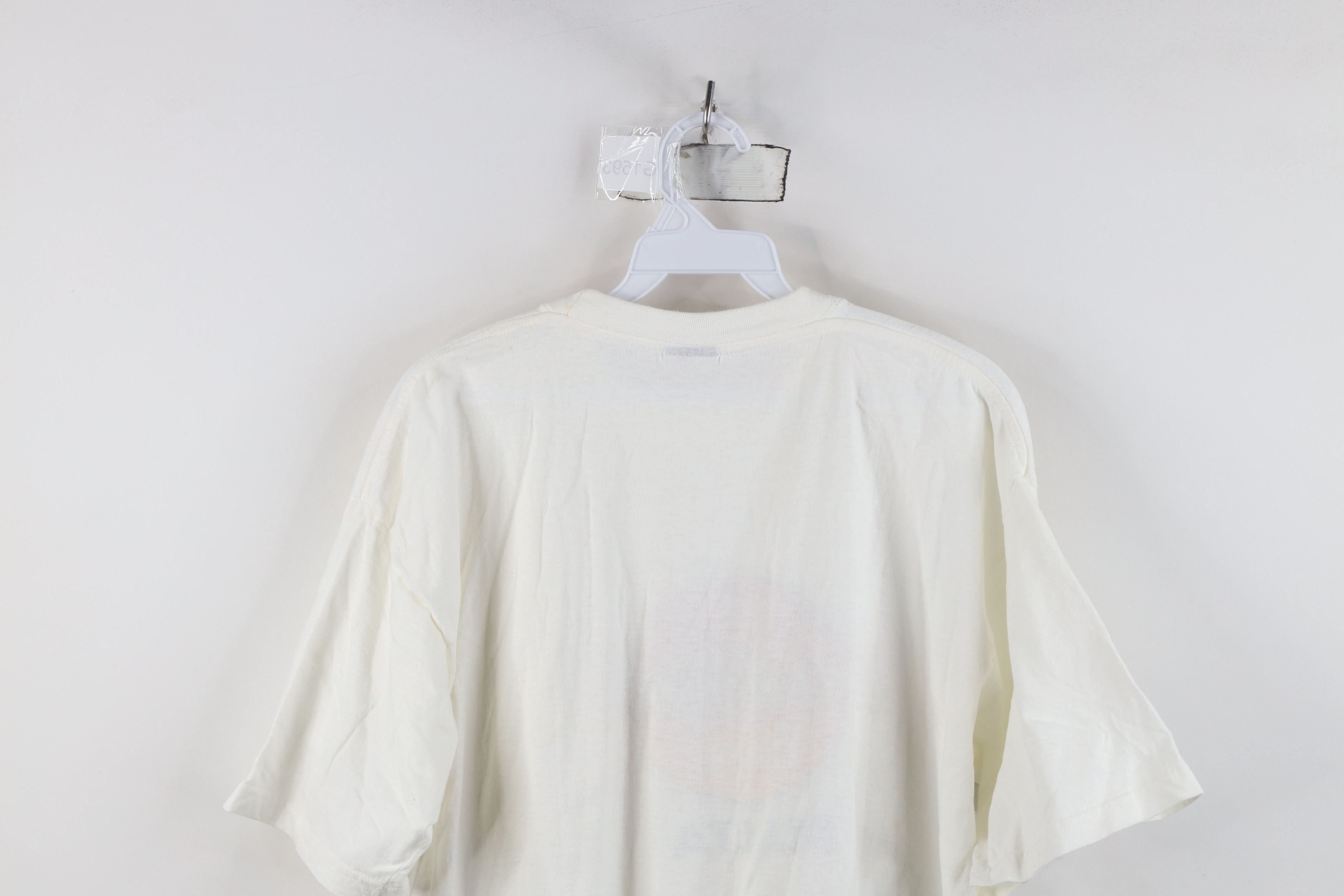 Hard Rock Cafe Vintage 90s Hard Rock Cafe Spell Out Malta T-Shirt White Size US L / EU 52-54 / 3 - 13 Thumbnail
