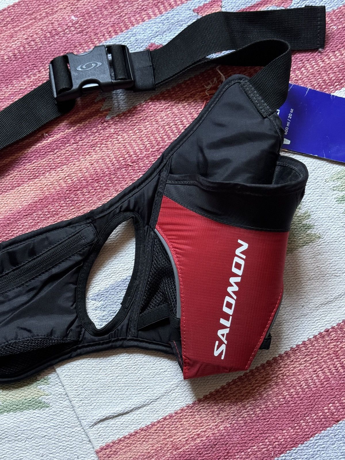 Vintage Vintage 00’s Salomon 2007 Outdoor Bottle Waist Bag Size ONE SIZE - 2 Thumbnail