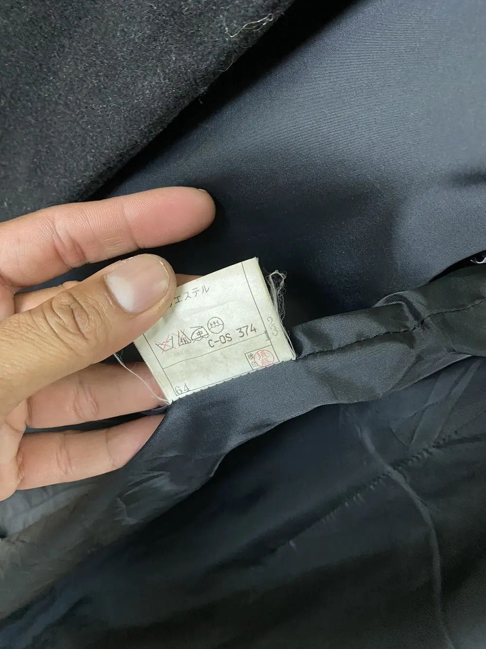 Yohji Yamamoto 🔥YOHJI YAMAMOTO 🔥 Wool Long Jacket Size US L / EU 52-54 / 3 - 12 Thumbnail