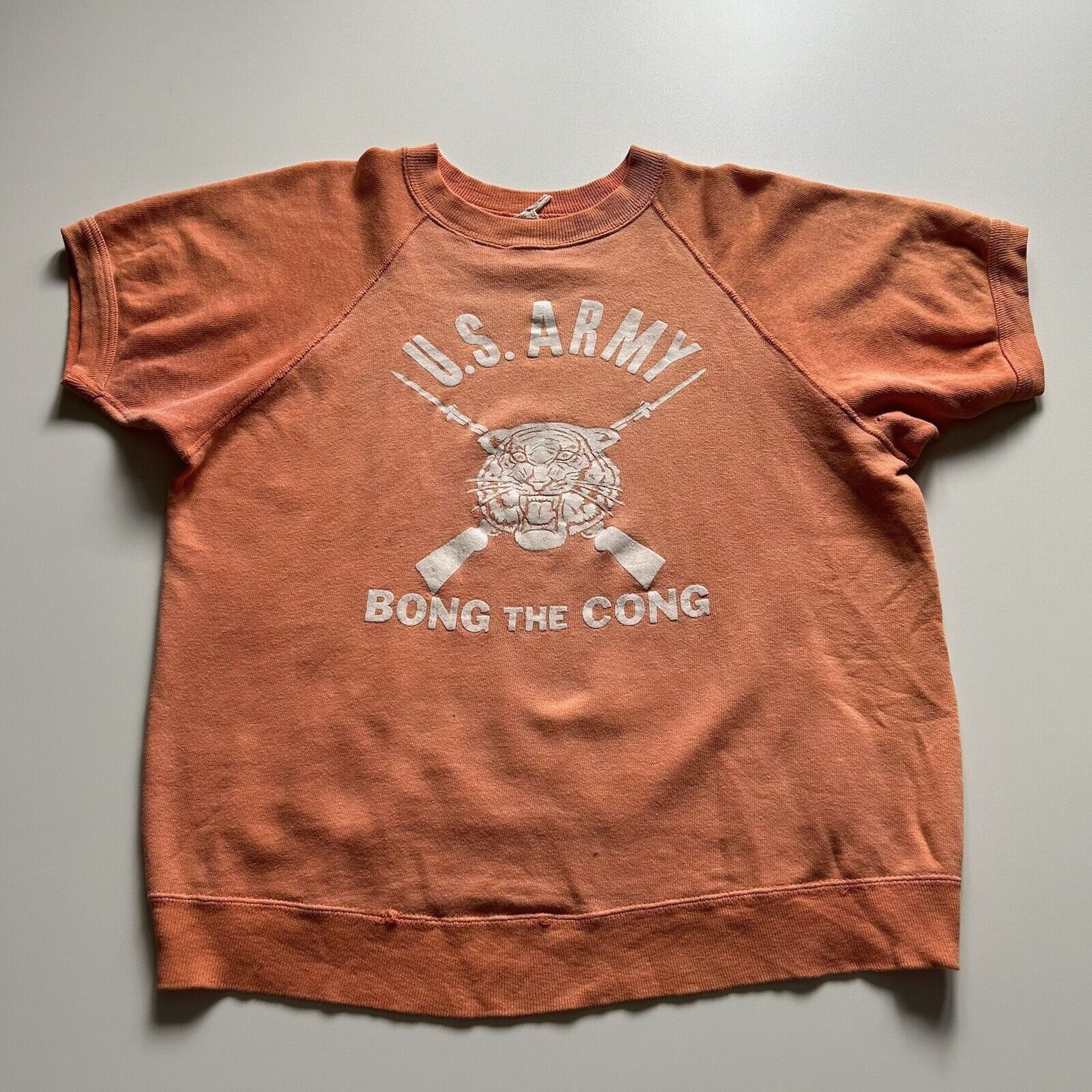 Vintage Vintage 1960s US ARMY Bong The Cong Short Sleeve Sweat 