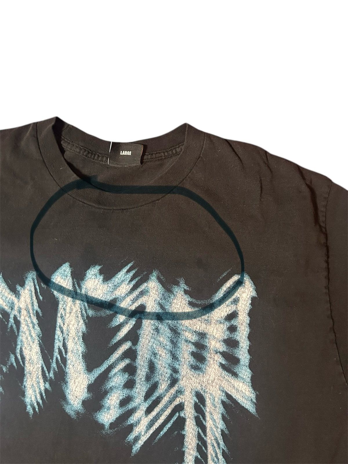 Revenge × Vintage Revenge Light Blue “Logo” T-shirt Size US L / EU 52-54 / 3 - 5 Thumbnail
