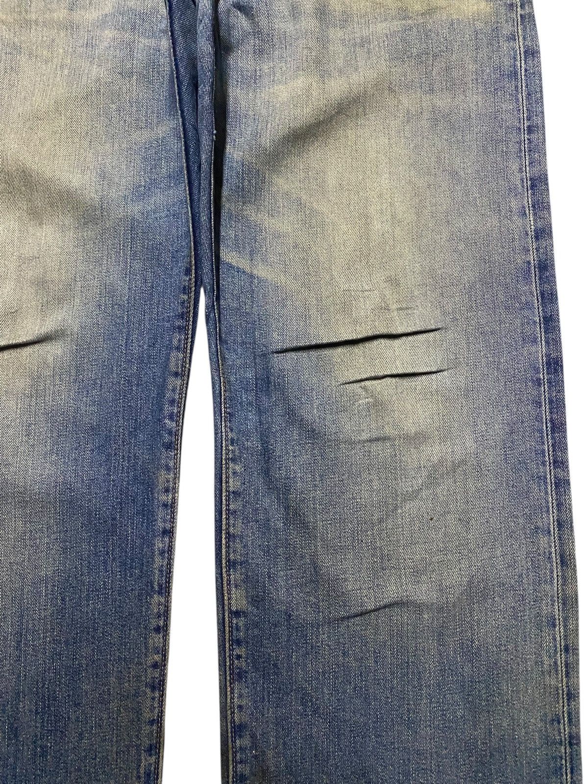 Vintage Vintage Gu Jeans Mud Wash Distressed Loose Jeans Size US 36 / EU 52 - 8 Thumbnail