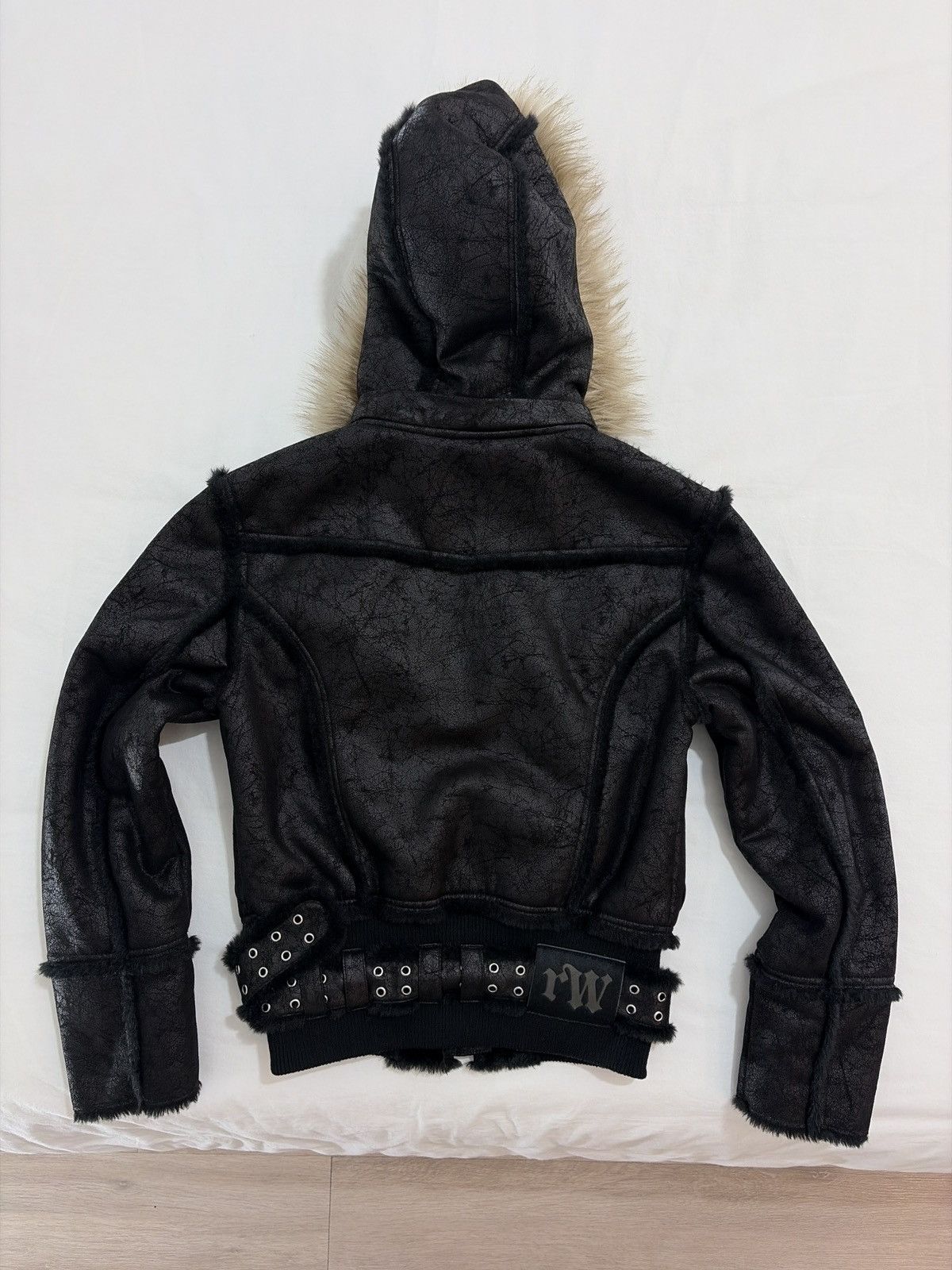 Racer Worldwide Racer Worldwide Black Sheepskin Jacket Size US S / EU 44-46 / 1 - 2 Thumbnail