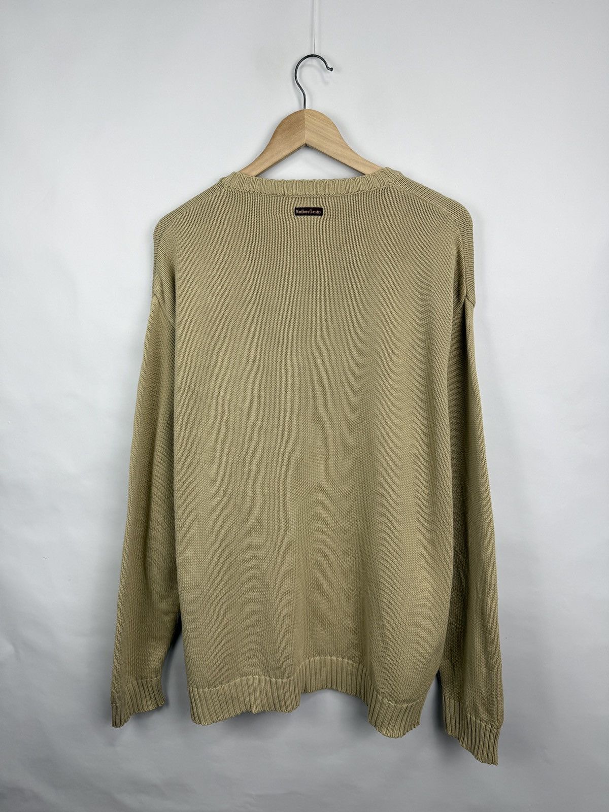 Marlboro 🇺🇸 Vintage 90s Marlboro Classics Knit Sweaters Rare Retro Size US XXL / EU 58 / 5 - 8 Thumbnail
