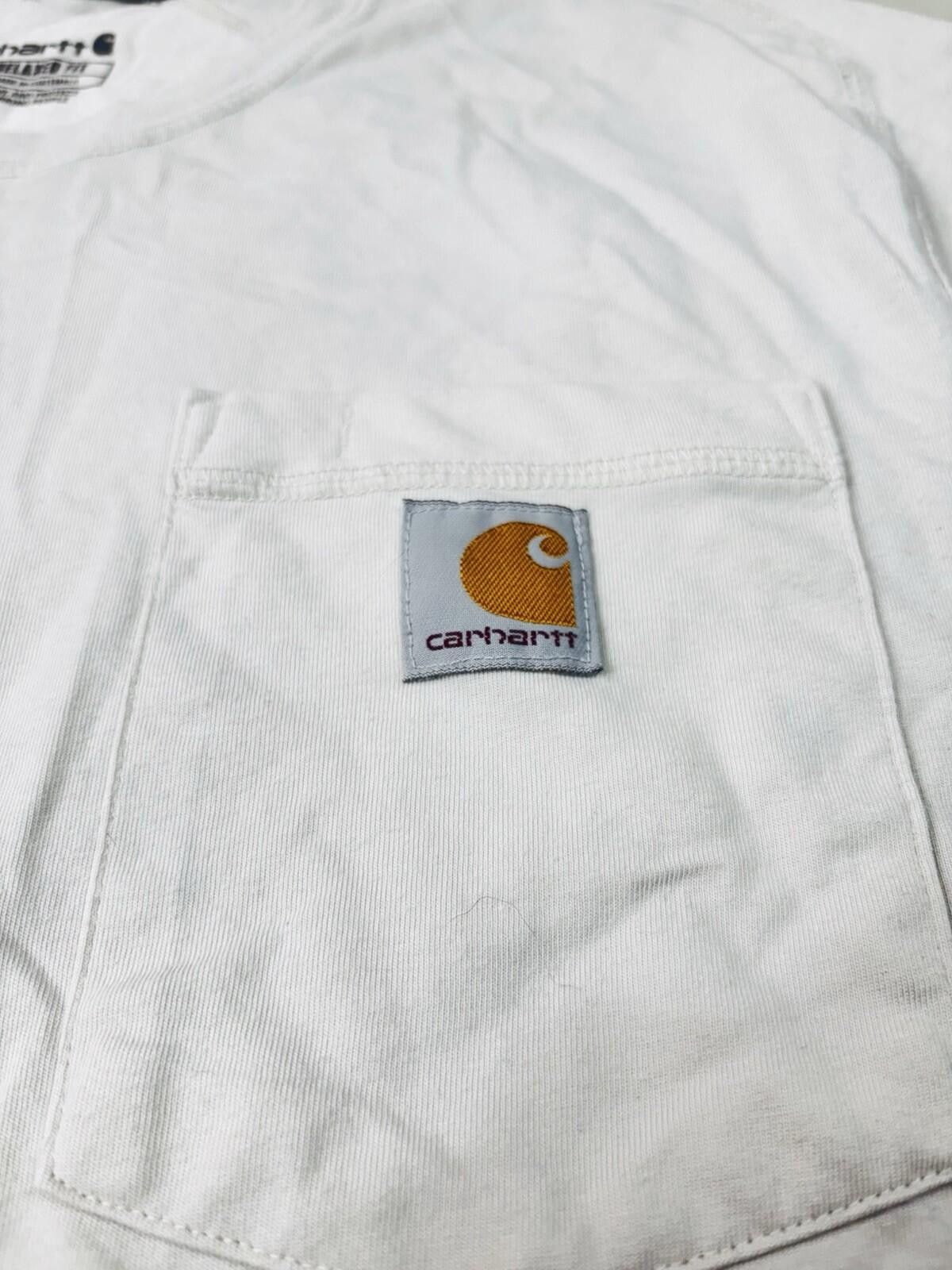 Carhartt Carhartt Men’s Relaxed Force T-Shirt Size M Cream Size US M / EU 48-50 / 2 - 2 Thumbnail