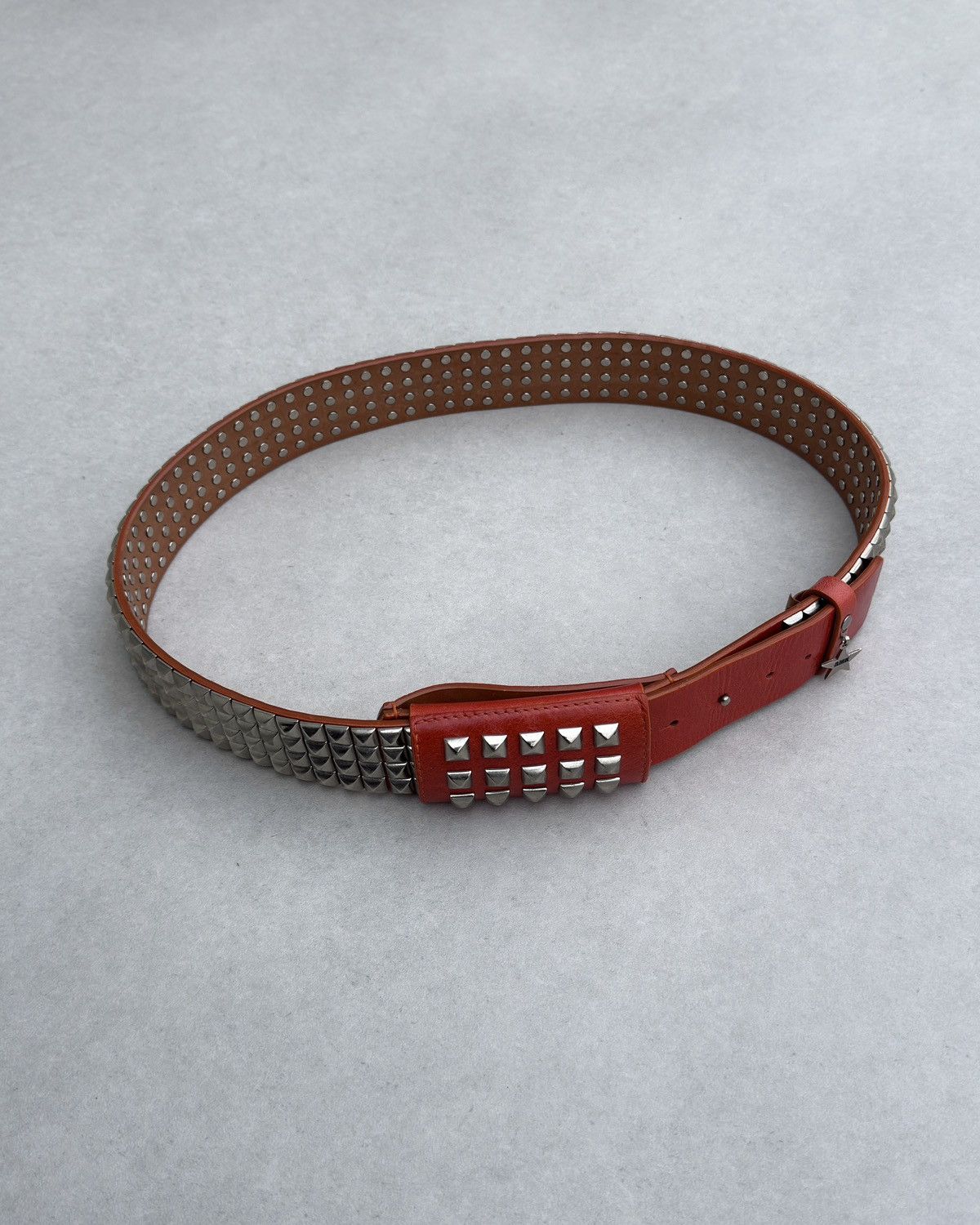 Andrew Mackenzie AW2008 Andrew Mackenzie Studded Punk Leather Belt Size ONE SIZE - 18 Thumbnail