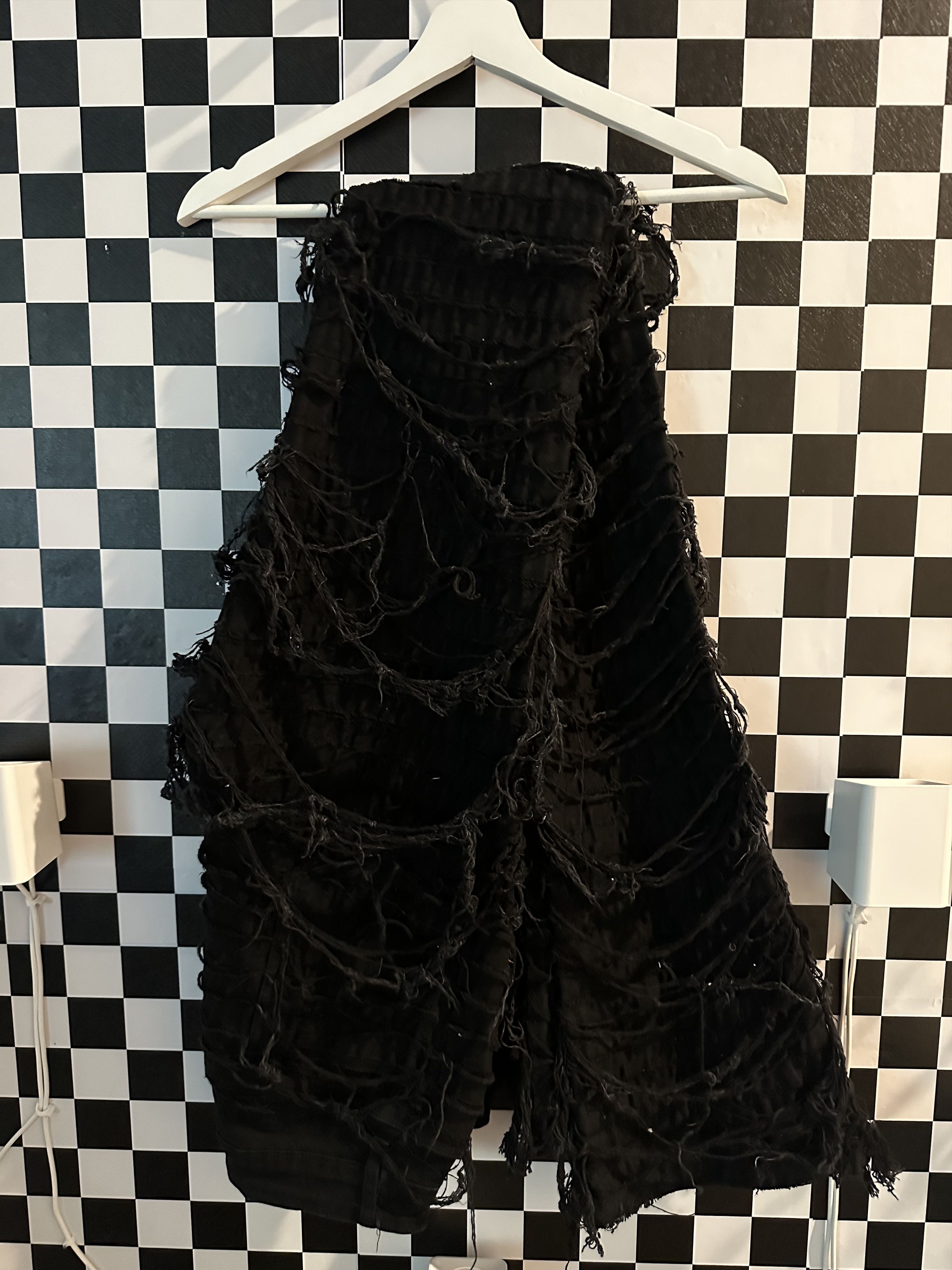 GUAPI Rare 1/100 Spiderweb Distressed Stacked Denim Size US 32 / EU 48 - 3 Thumbnail