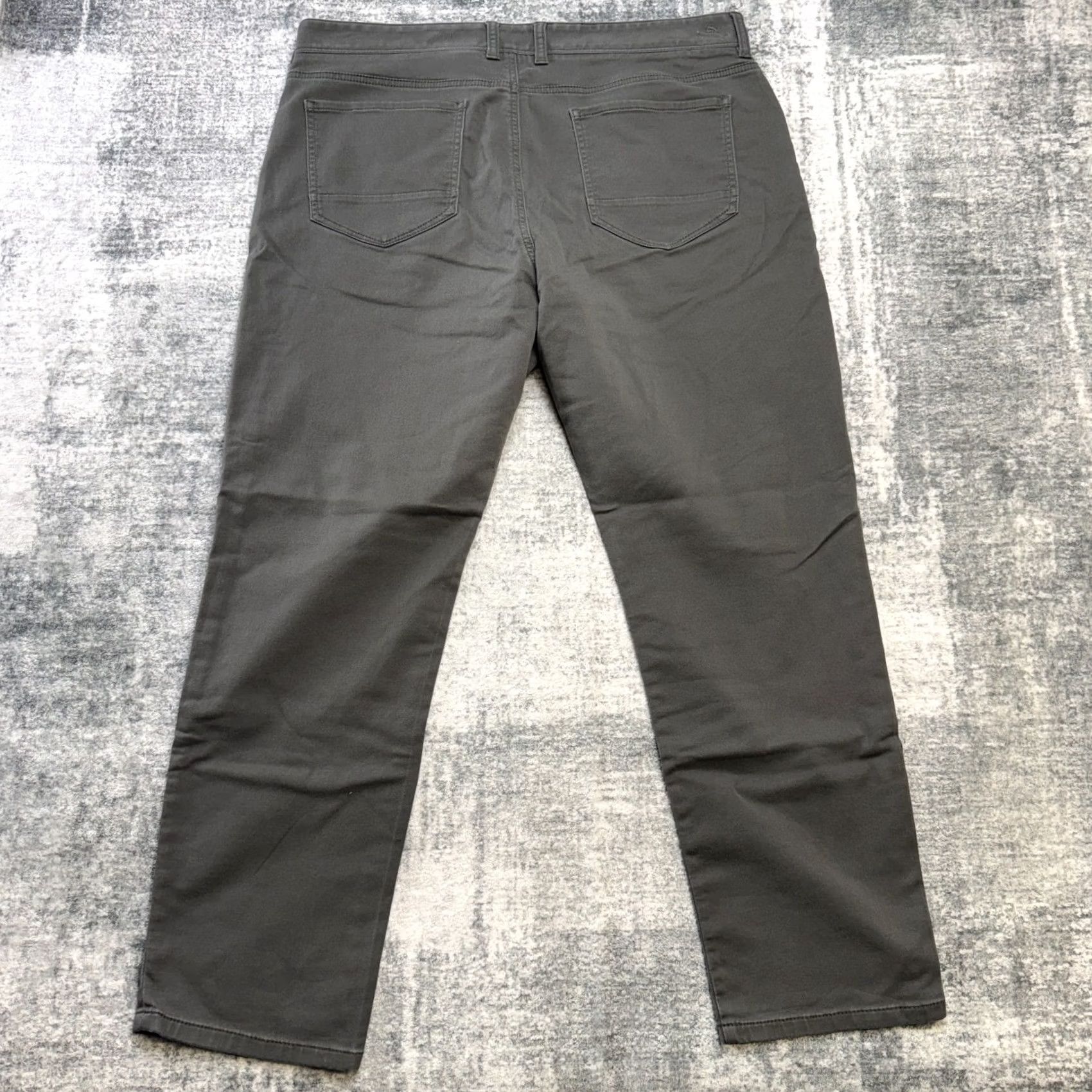 Tommy Bahama Tommy Bahama Pants Mens 38x30 Gray Harbor Point 5-Pocket Stretch Chino Size US 38 / EU 54 - 7 Thumbnail