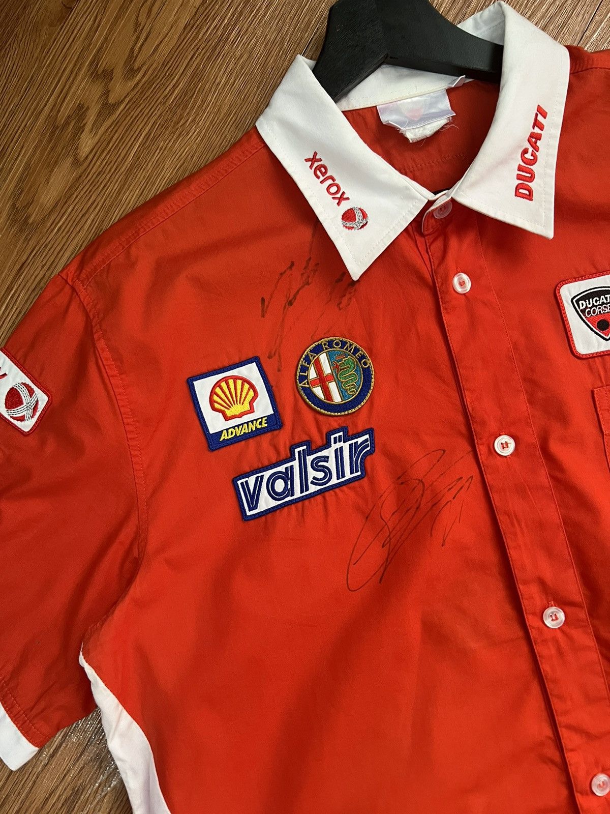 Ducati Ducati racing shirt rare sign Size US L / EU 52-54 / 3 - 3 Thumbnail