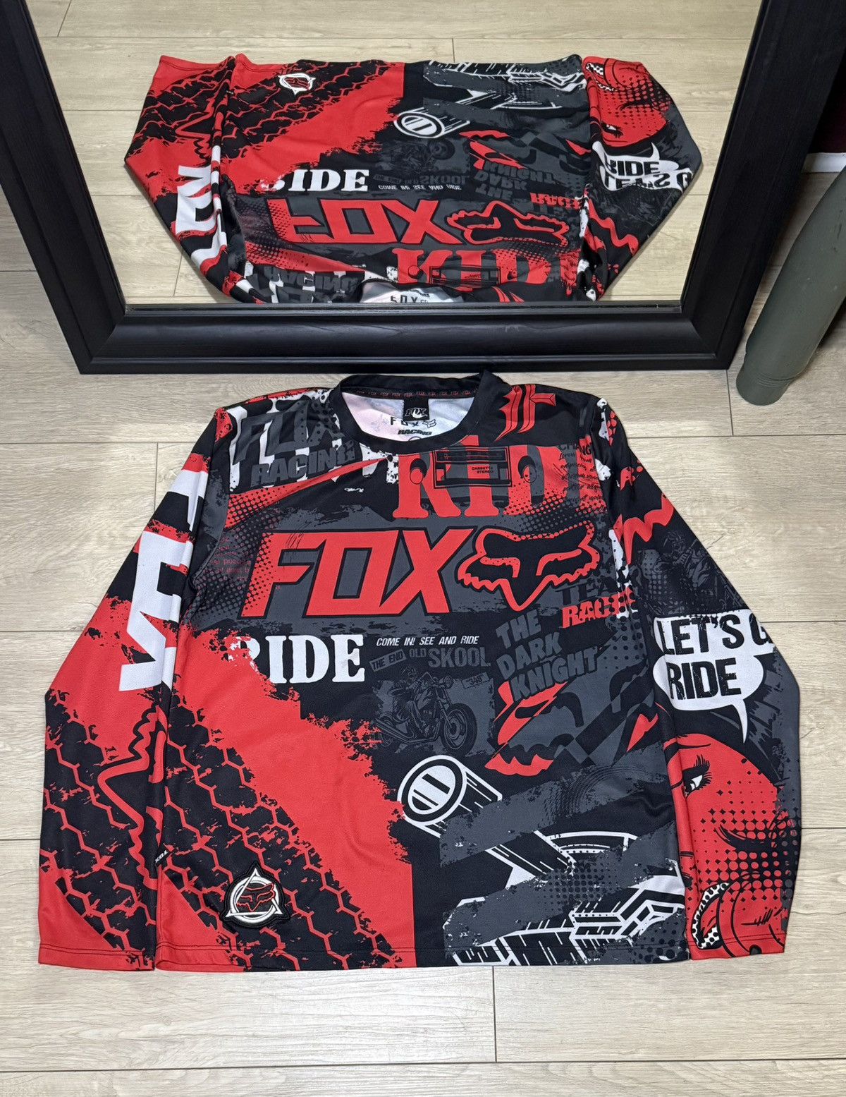 Fox Racing Vintage 2000's Y2K Fox jersey moto racing | Grailed