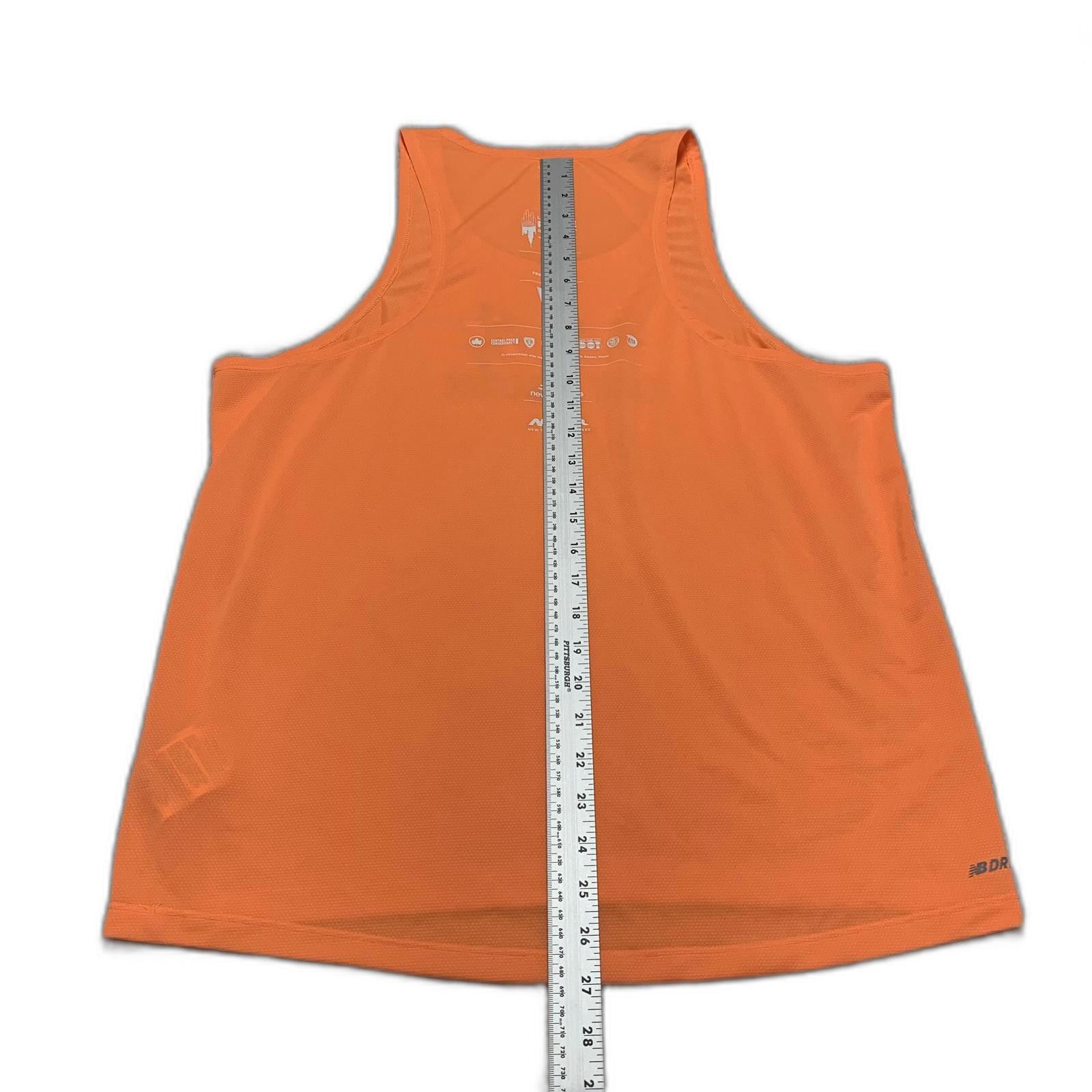 New Balance New Balance Men's Medium Orange Pride Run Tank Top Size ONE SIZE - 12 Thumbnail