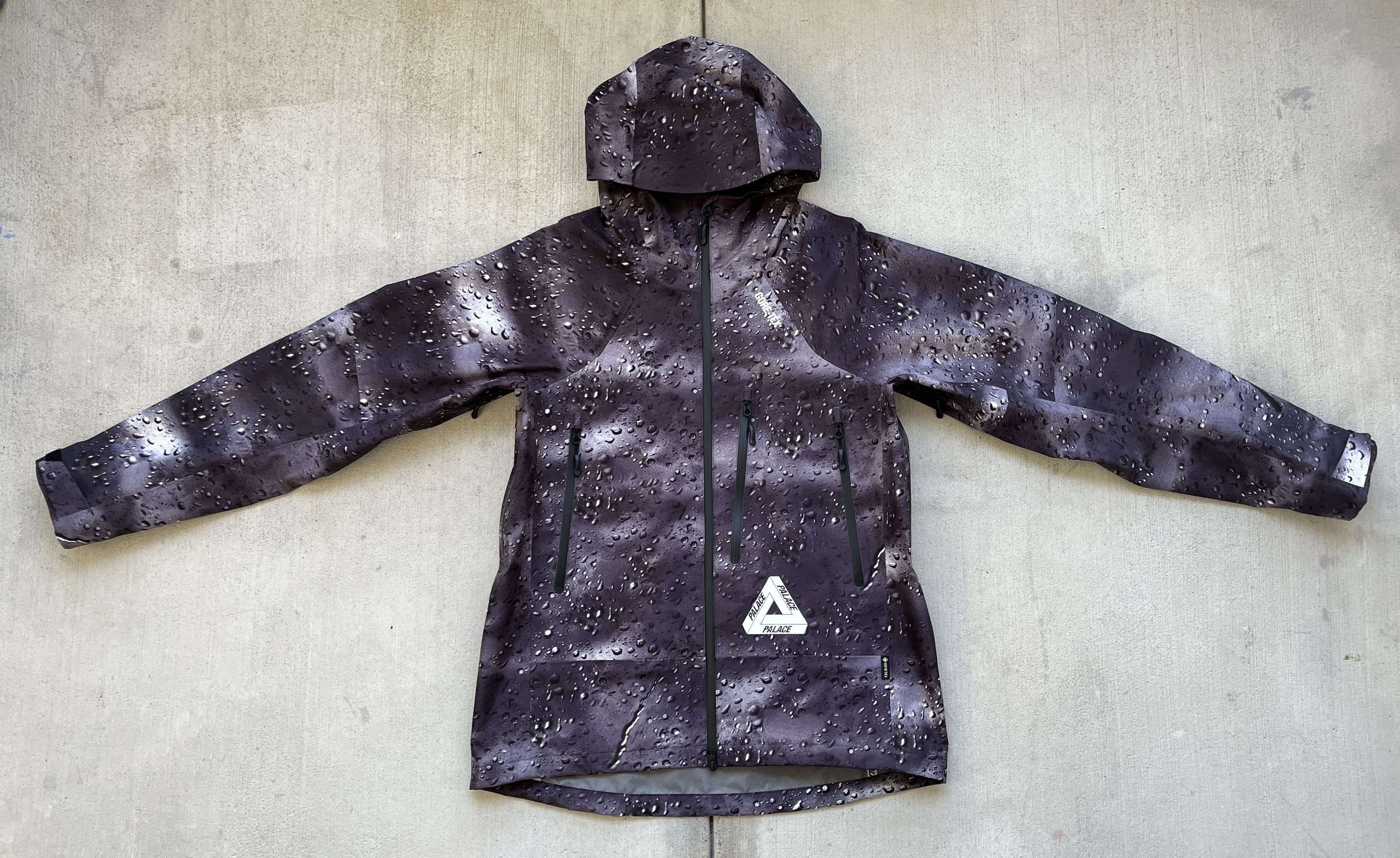 image of Goretex x Palace Gore-Tex Palex Jacket Black Rain Size XL Fw19, Men's