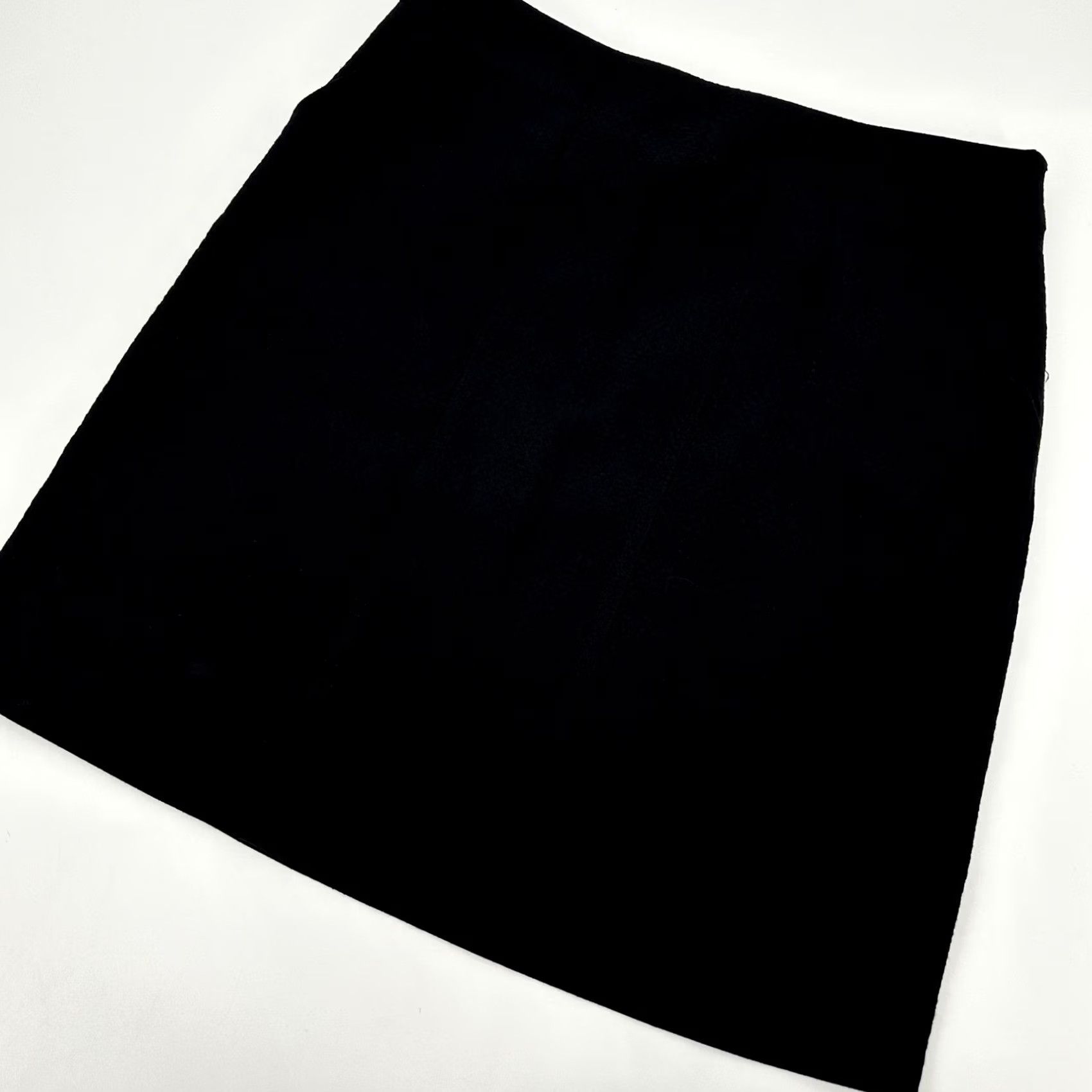 J.McLaughlin J.McLaughlin Black Textured Piqué A-Line Mini Skirt Womens 8 Made in USA Pockets Size 30" / US 8 / IT 44 - 2 Thumbnail