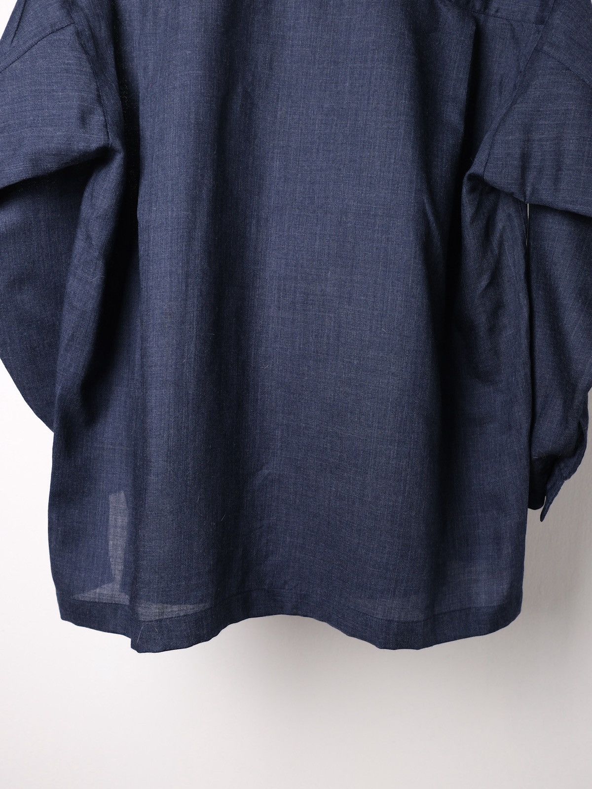 Issey Miyake Issey Miyake Asymmetrical Collar Shirt Size M / US 6-8 / IT 42-44 - 12 Thumbnail