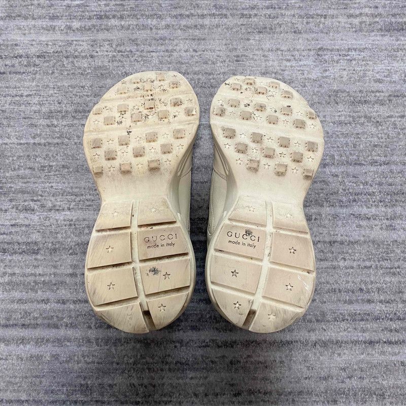 Gucci Gucci Rhyton Vintage Style Low Top Sneakers - Size US 8 / EU 41 - 1 Thumbnail