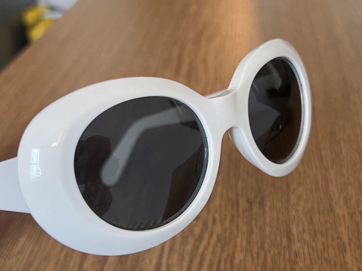 Acne Studios Acne Studius Mustang Sunglasses White Size ONE SIZE - 4 Thumbnail