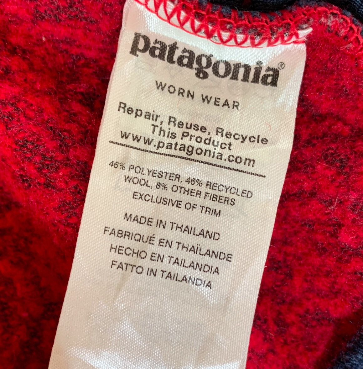 Patagonia Patagonia Fleece Recycled Wool Jacket Size US M / EU 48-50 / 2 - 11 Thumbnail