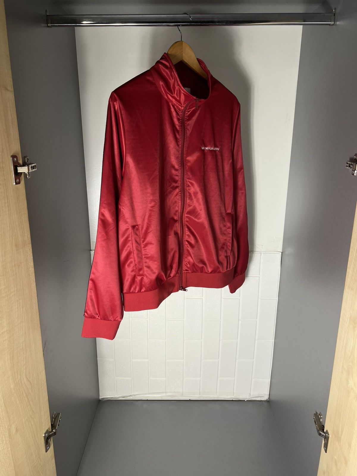 Mki Miyuki Zoku MKI MIYUKI ZOKU TRACK ZIP JACKET LIGHT SPORTSWEAR Y2K Size US M / EU 48-50 / 2 - 4 Thumbnail