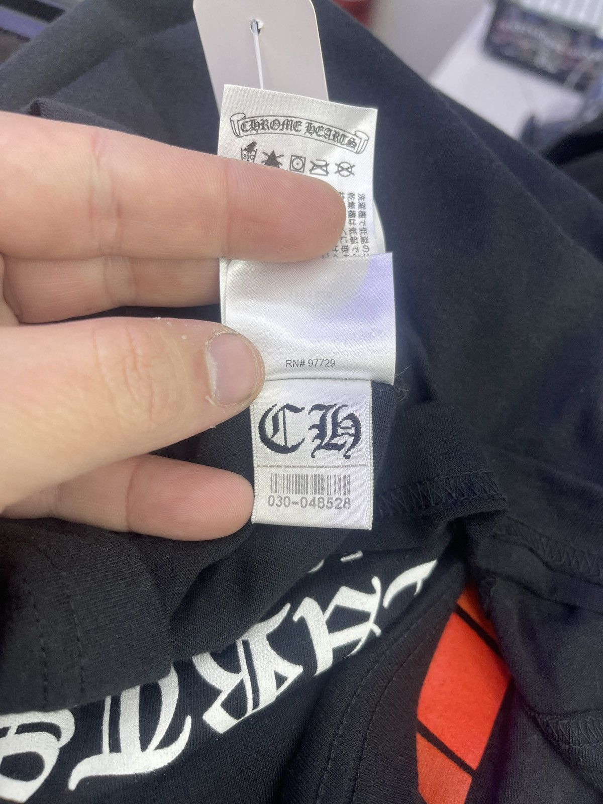 Chrome Hearts Chrome Hearts Racing Stripe Longsleeve black Size US S / EU 44-46 / 1 - 8 Thumbnail
