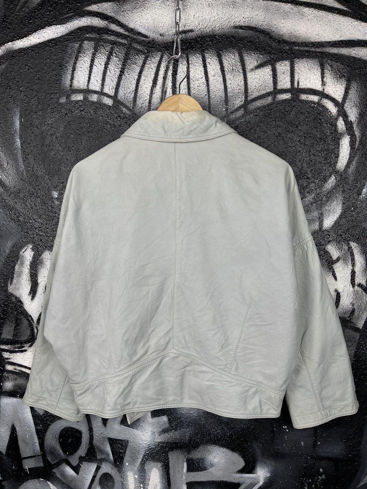 Reiss Reiss Lamb Leather Asymmetrical Jacket Women’s Size Medium Size M / US 6-8 / IT 42-44 - 10 Thumbnail