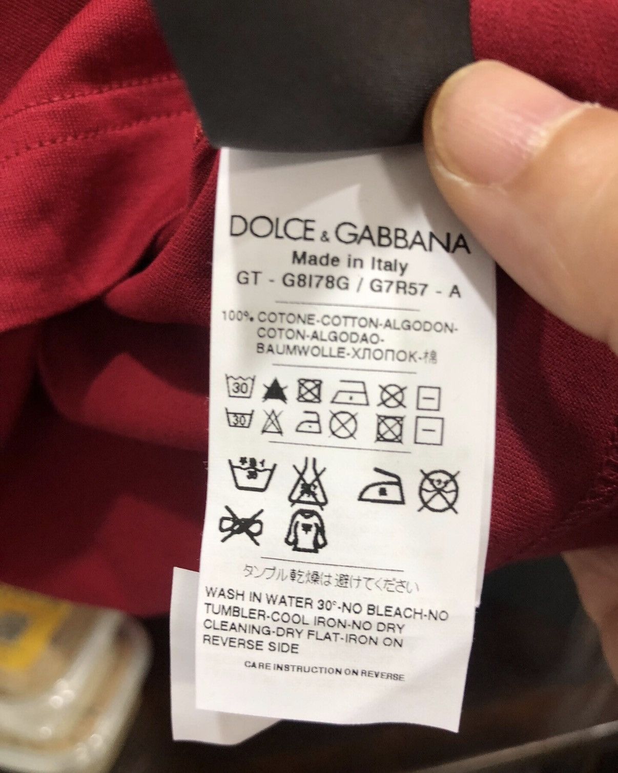 Dolce & Gabbana Dolce&Gabbana T-shirt Size US S / EU 44-46 / 1 - 5 Thumbnail