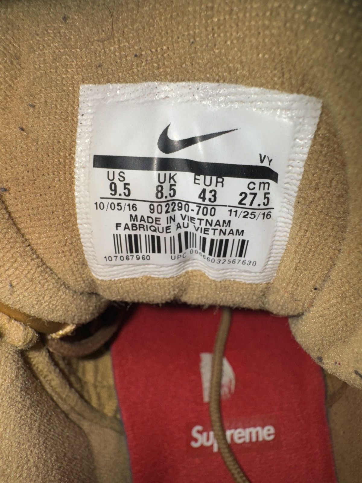 Nike × Supreme Supreme Nike Uptempo Size US 9.5 / EU 42-43 - 8 Thumbnail