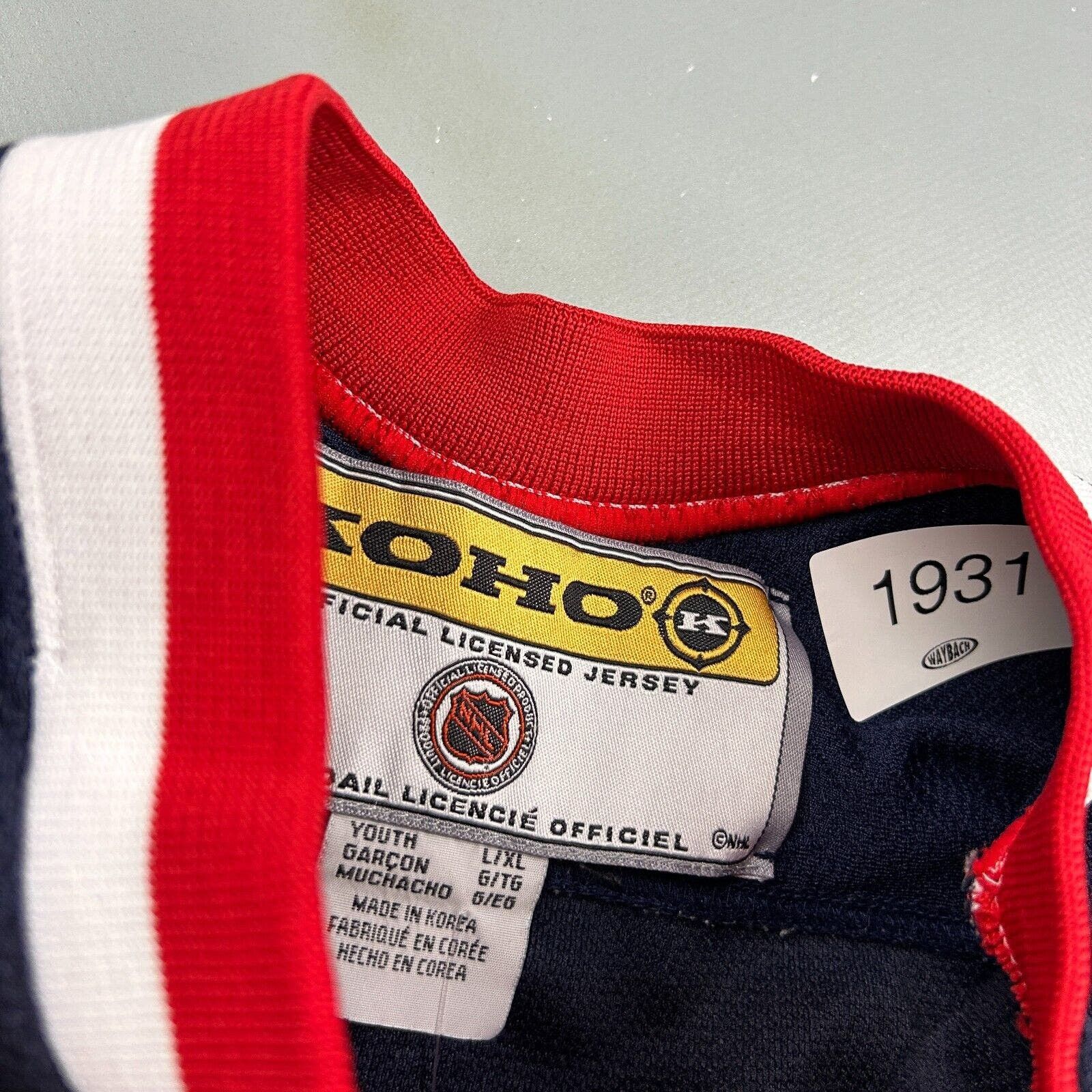 Koho VINTAGE | Columbus Blue Jackets Koho Hockey Jersey XL Youth Size US XS / EU 42 / 0 - 6 Thumbnail