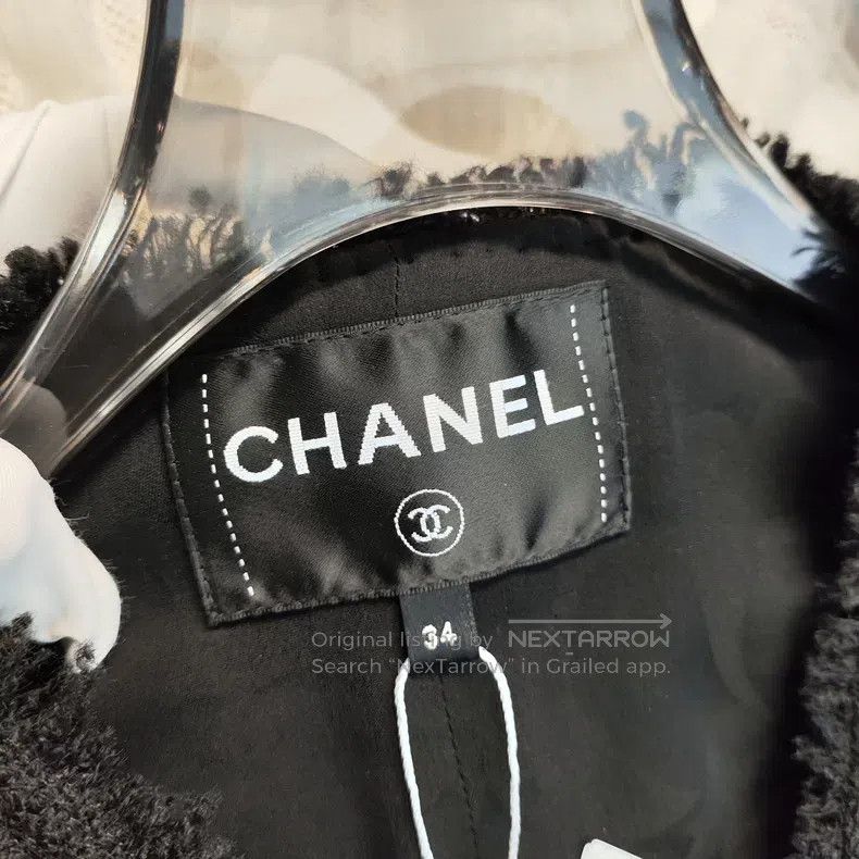 Chanel Chanel Woollen woven coat Size XXS / US 00 / IT 34 - 3 Thumbnail