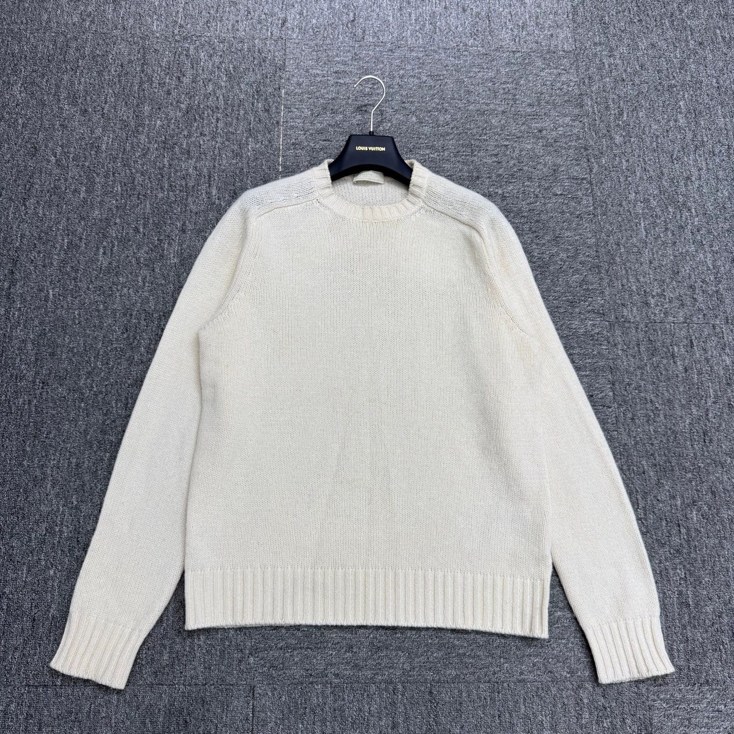 Prada White Long Sleeve Knit Sweater Size US M / EU 48-50 / 2 - 1 Thumbnail