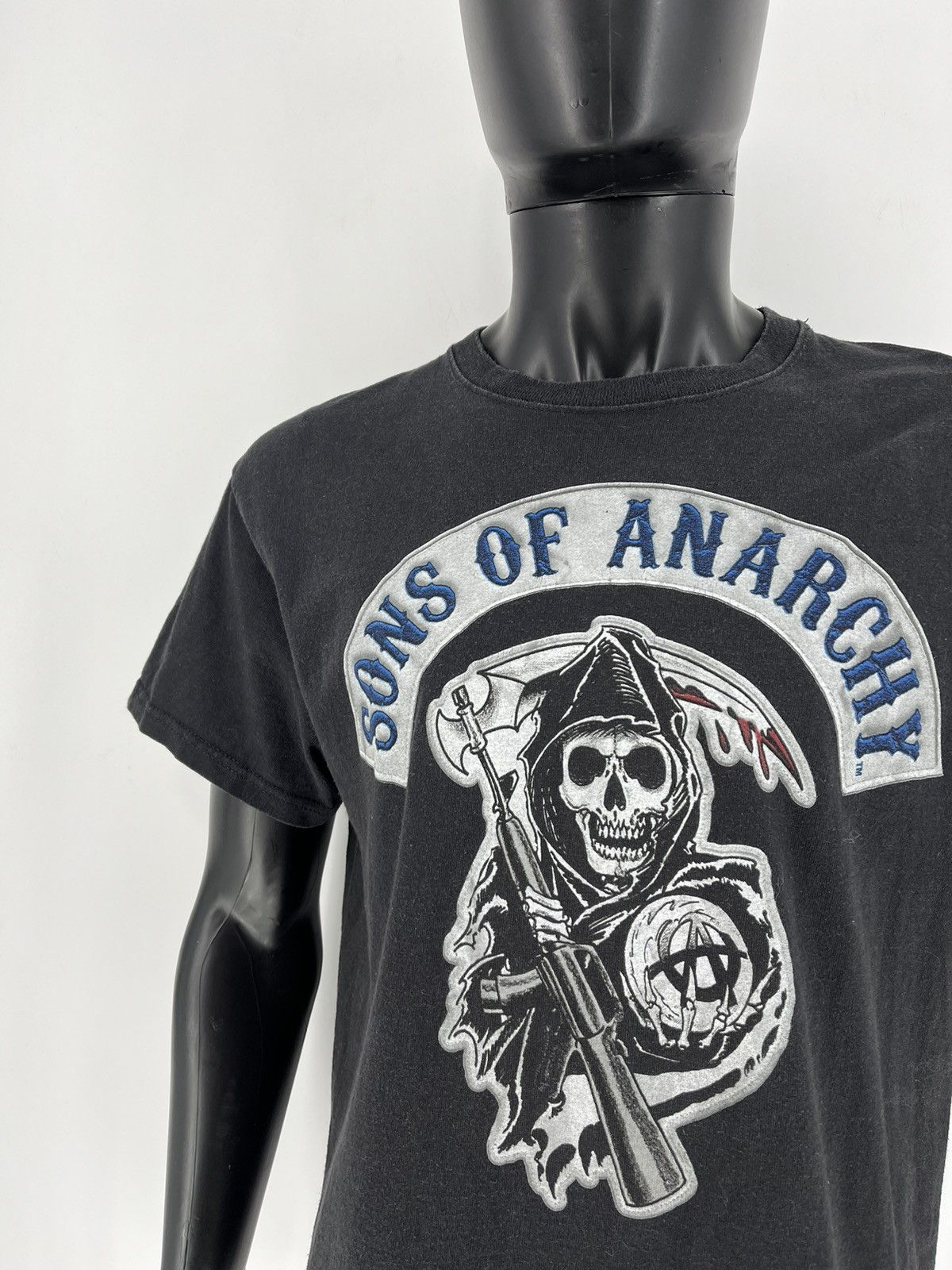 Band Tees Vintage SOA Sons Of Anarchy Vintage Band Graphic Tee Faded Size US L / EU 52-54 / 3 - 6 Thumbnail