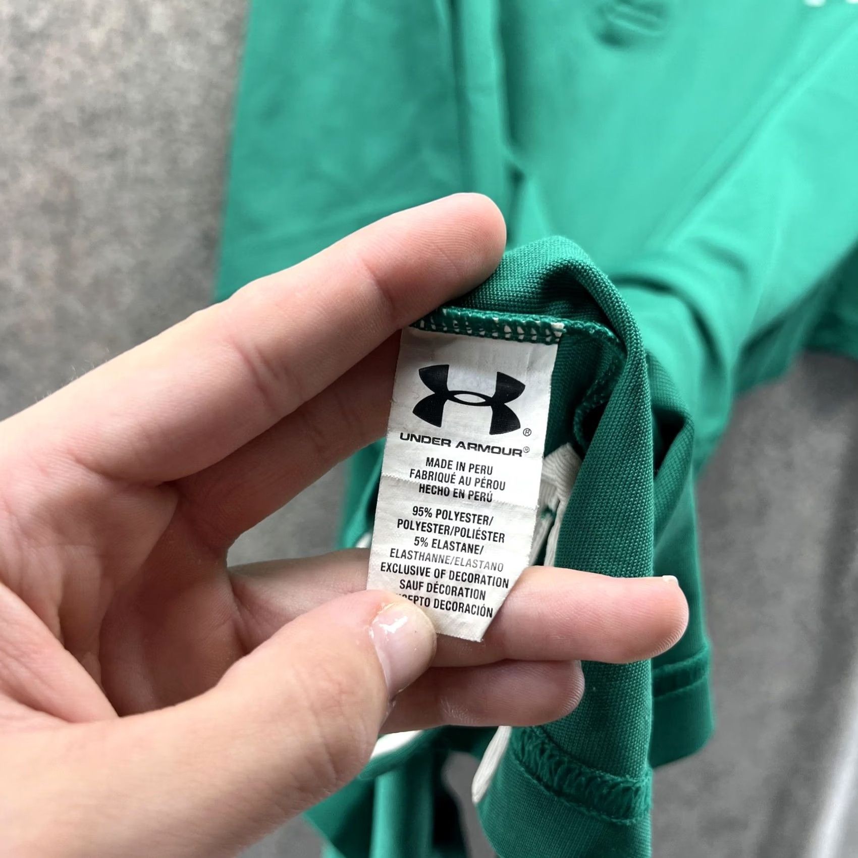 Under Armour Under Armour Polo Shirt Mens 2XL Green HeatGear Loose Fit Golf Athletic Polo Shirt Mens 2XL Green HeatGear Loose Fit Golf Athletic Size US XXL / EU 58 / 5 - 4 Thumbnail