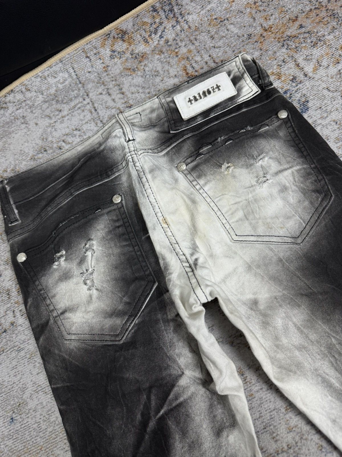 Tornado Mart Kings live y2k style denim pants Size US 32 / EU 48 - 7 Thumbnail