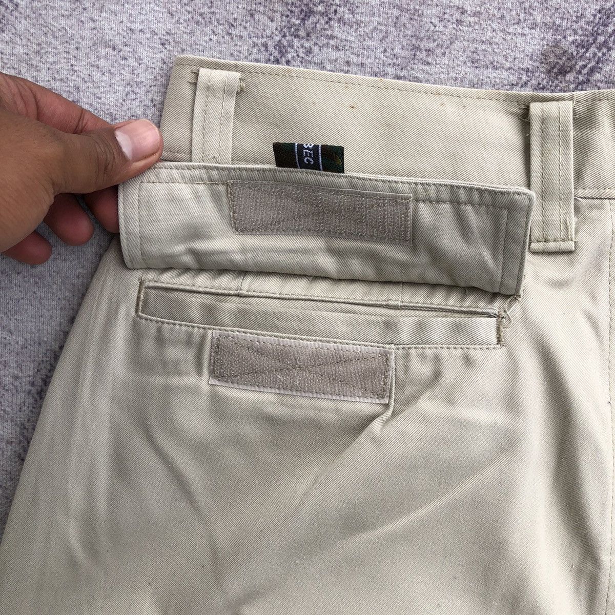 Vintage Japanese brand cargo cream 6 pocket Pants Size US 27 - 12 Thumbnail