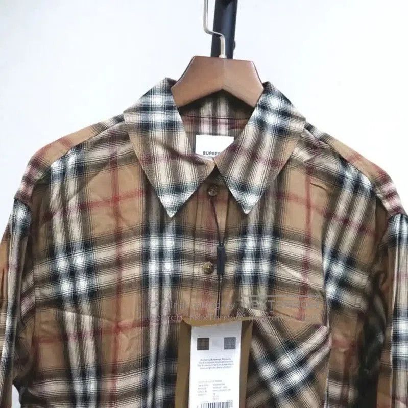 Burberry Burberry Brown Cotton Women's Top. Size S / US 4 / IT 40 - 2 Thumbnail