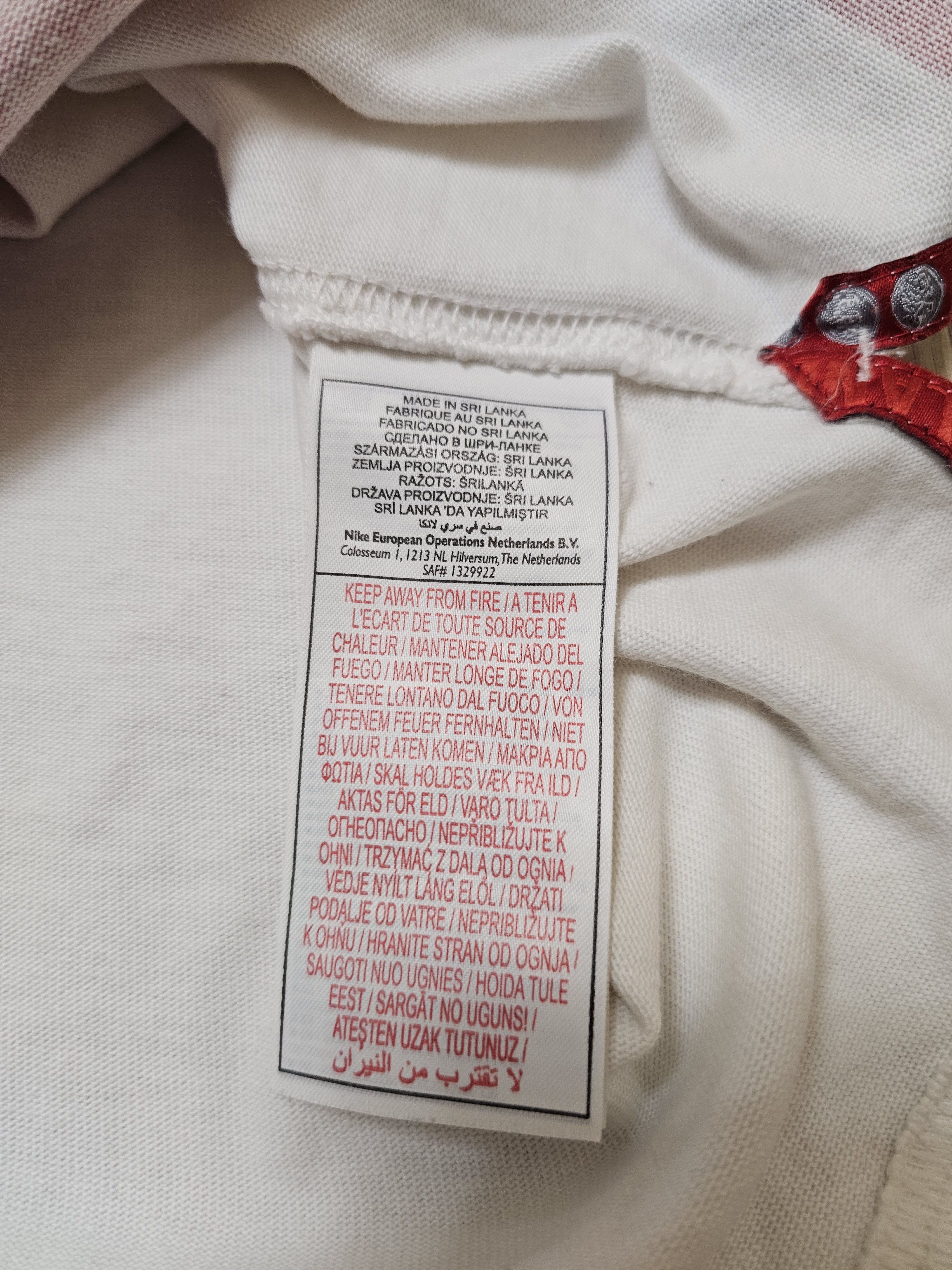 Nike × Vintage ENGLAND RUGBY JERSEY VINTAGE NIKE SHIRT RUGBY JERSEY Size US L / EU 52-54 / 3 - 9 Thumbnail