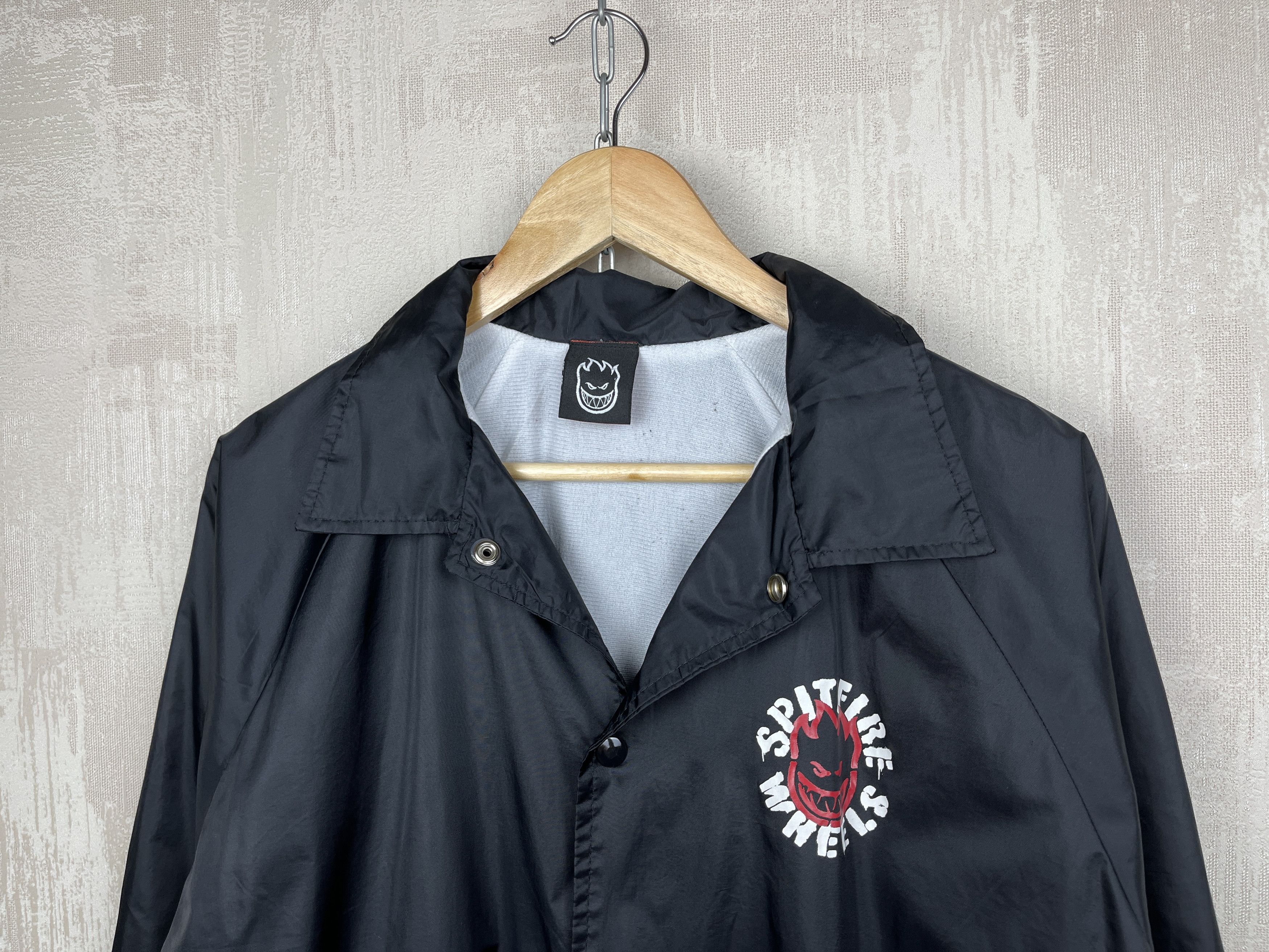 Shorty's Skateboards Spitfire Wheels Windbreaker Overshirt Jacket Snap Button Size US L / EU 52-54 / 3 - 7 Thumbnail