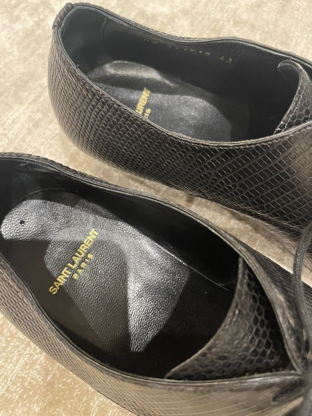 Hedi Slimane × Saint Laurent Paris FW 2017 derbies / palladium Size US 10 / EU 43 - 5 Thumbnail