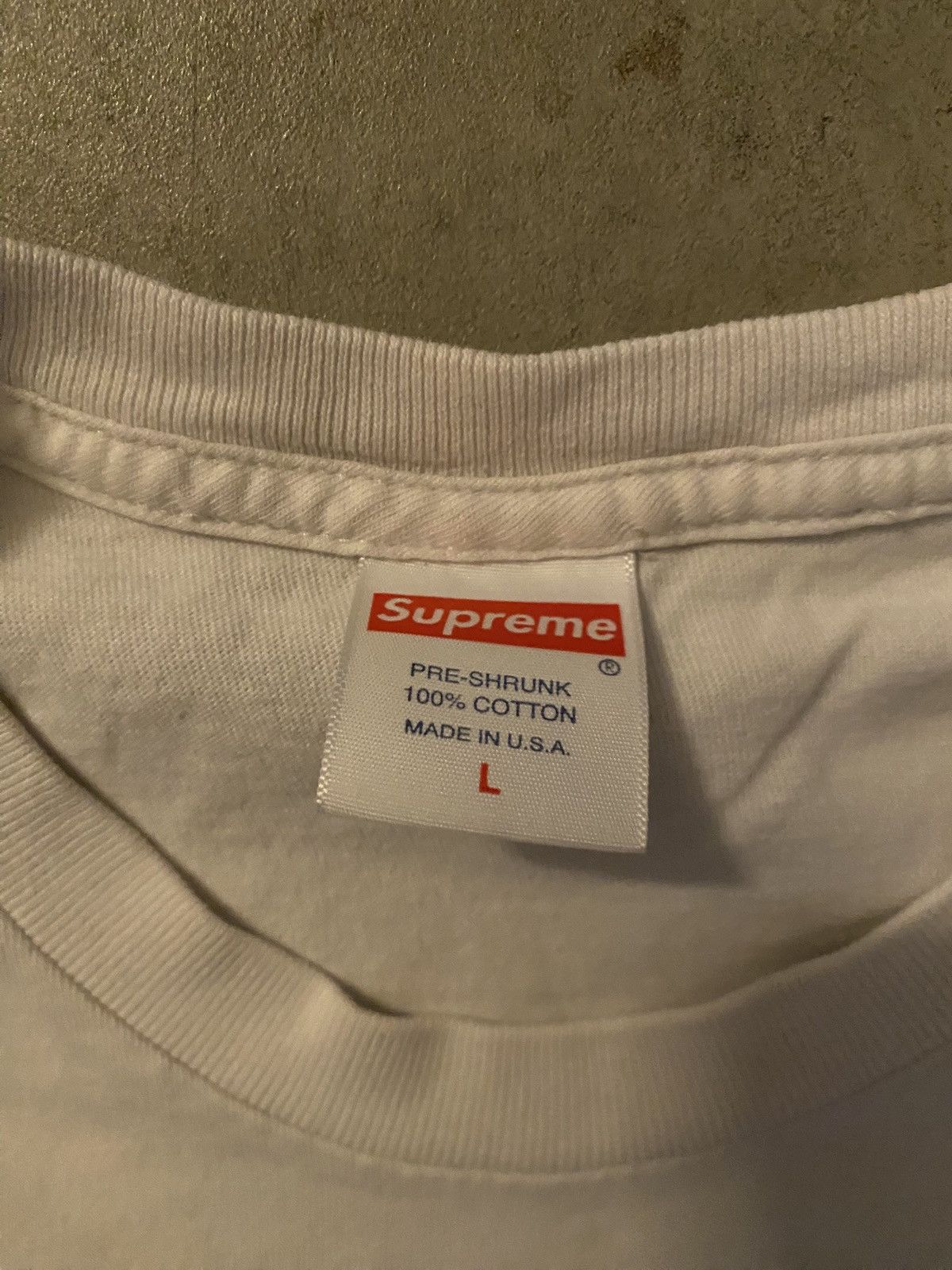 Lamborghini × Supreme Supreme Automobili Lamborghini Tee White Size US L / EU 52-54 / 3 - 2 Thumbnail