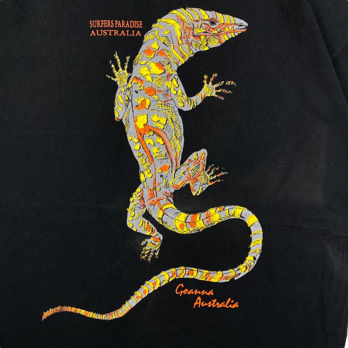 Vintage Vintage 90's SURFERS PARADISE AUSTRALIA Goanna Australia Tee Size US XL / EU 56 / 4 - 2 Thumbnail