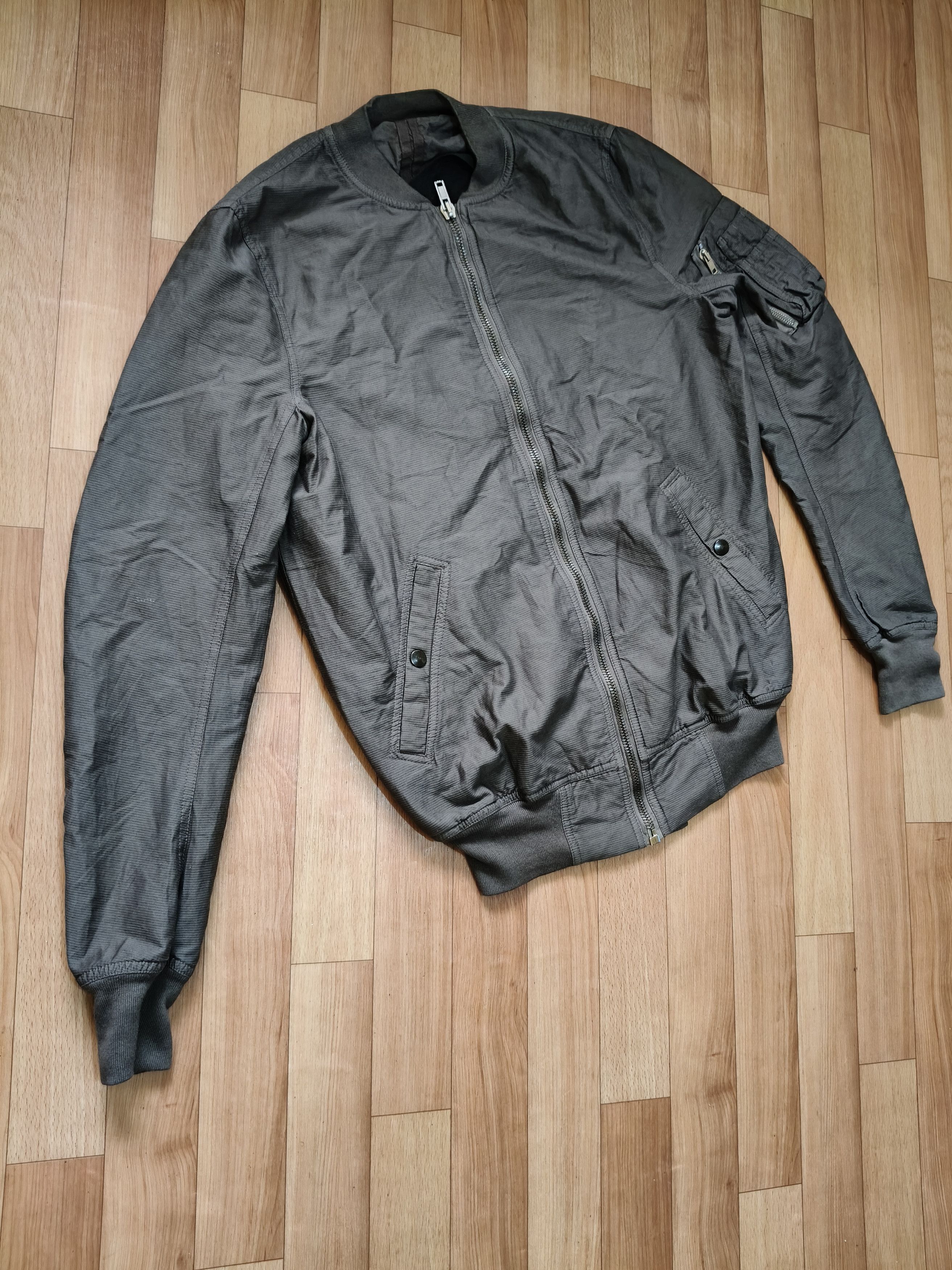 Rick Owens Drkshdw 🔥❗Rick Owens drkshdw dark dust bomber jacket Size US S / EU 44-46 / 1 - 2 Thumbnail