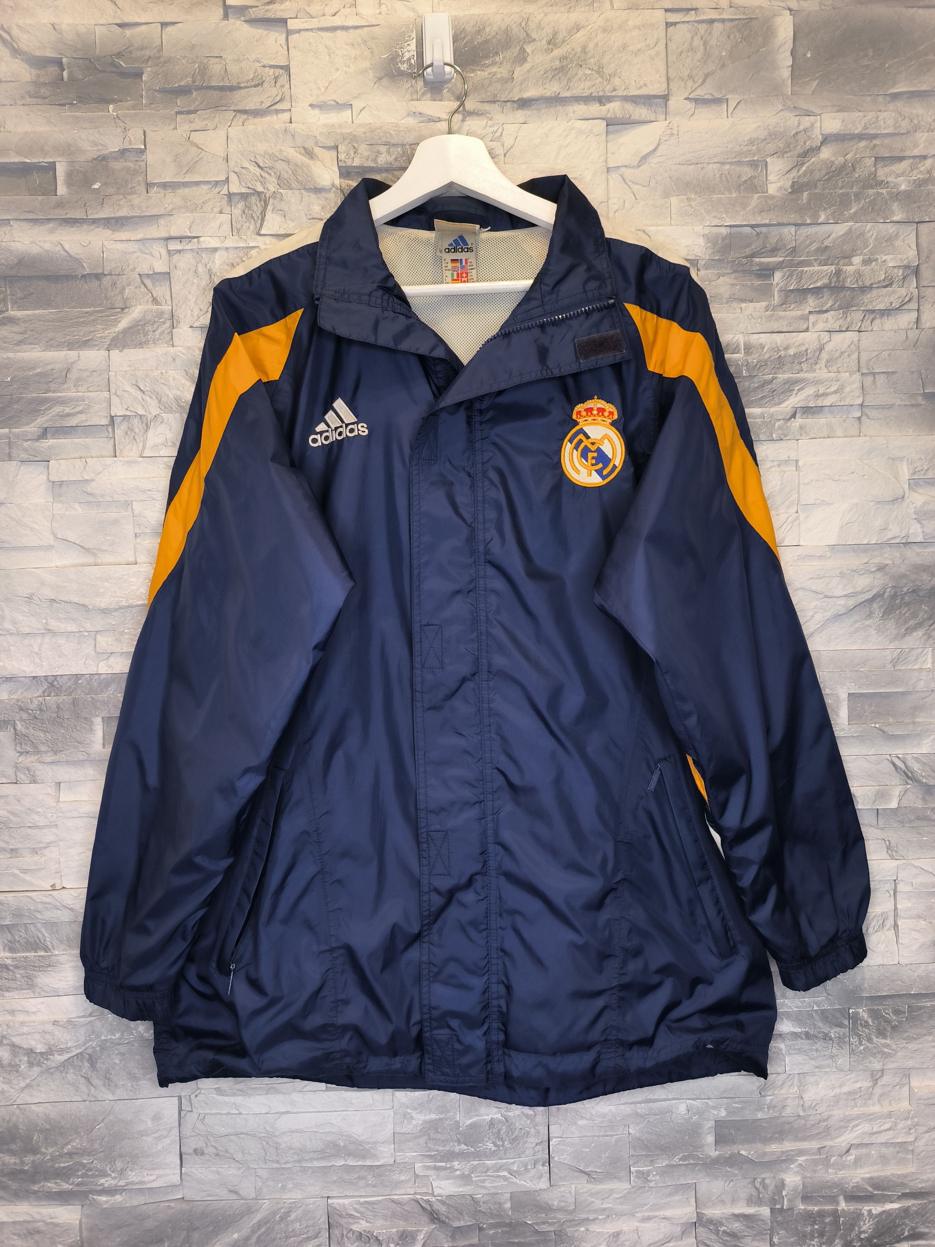 Adidas Adidas Real Madrid Jacket Training Vintage 90s Football Size US M / EU 48-50 / 2 - 1 Thumbnail